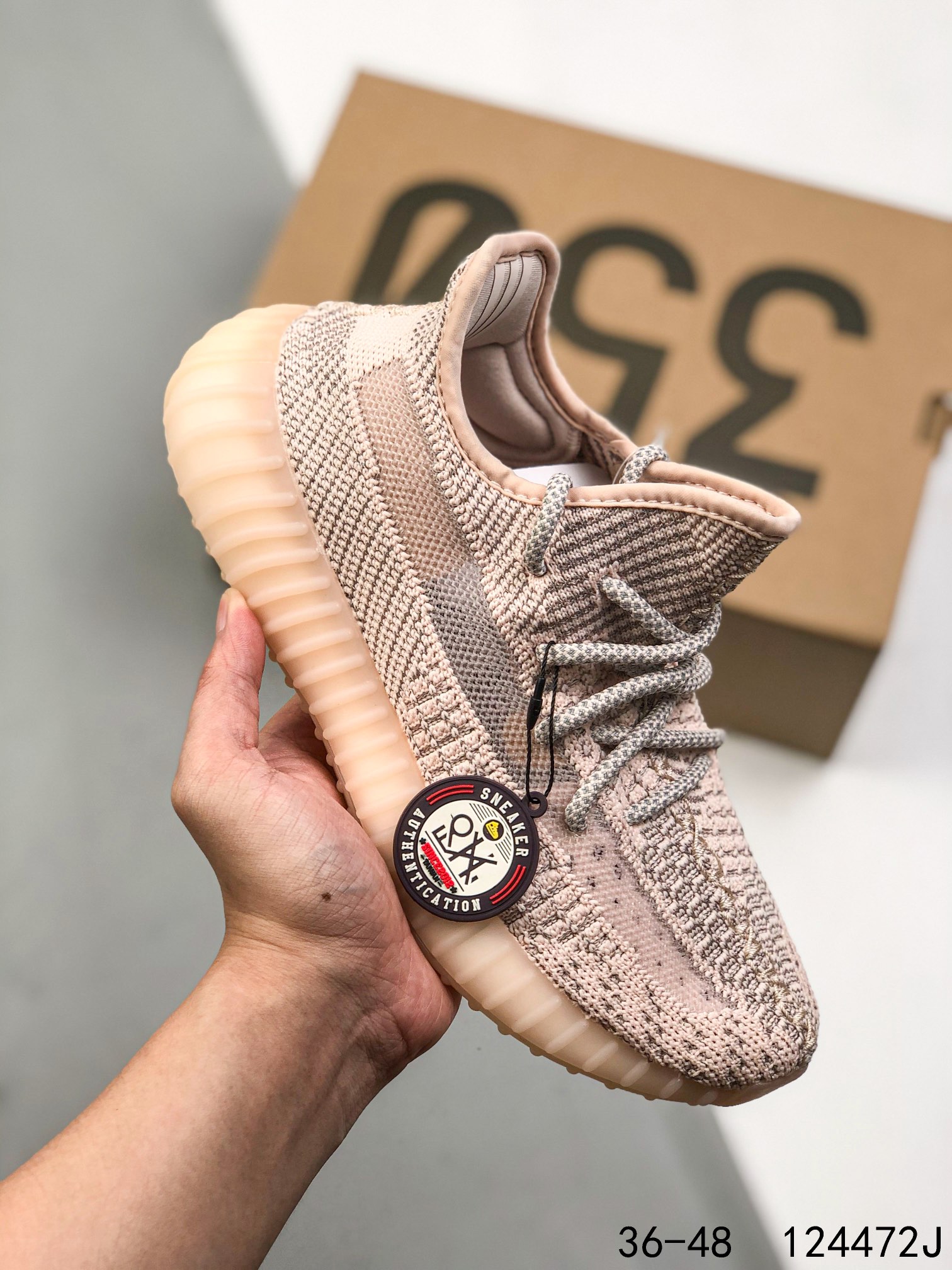 Yeezy 350 Boost 350 V2 Mens/Women Sneakers Shoes Pink 36 - 45
