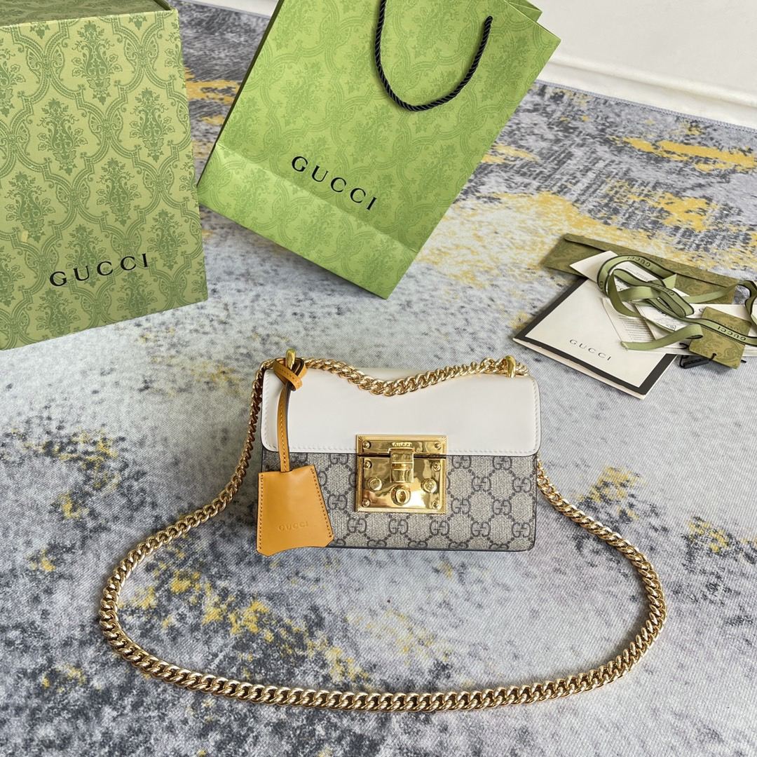 Gucci GG Padlock Women Shoulder Bags Size 20*12.5*8cm