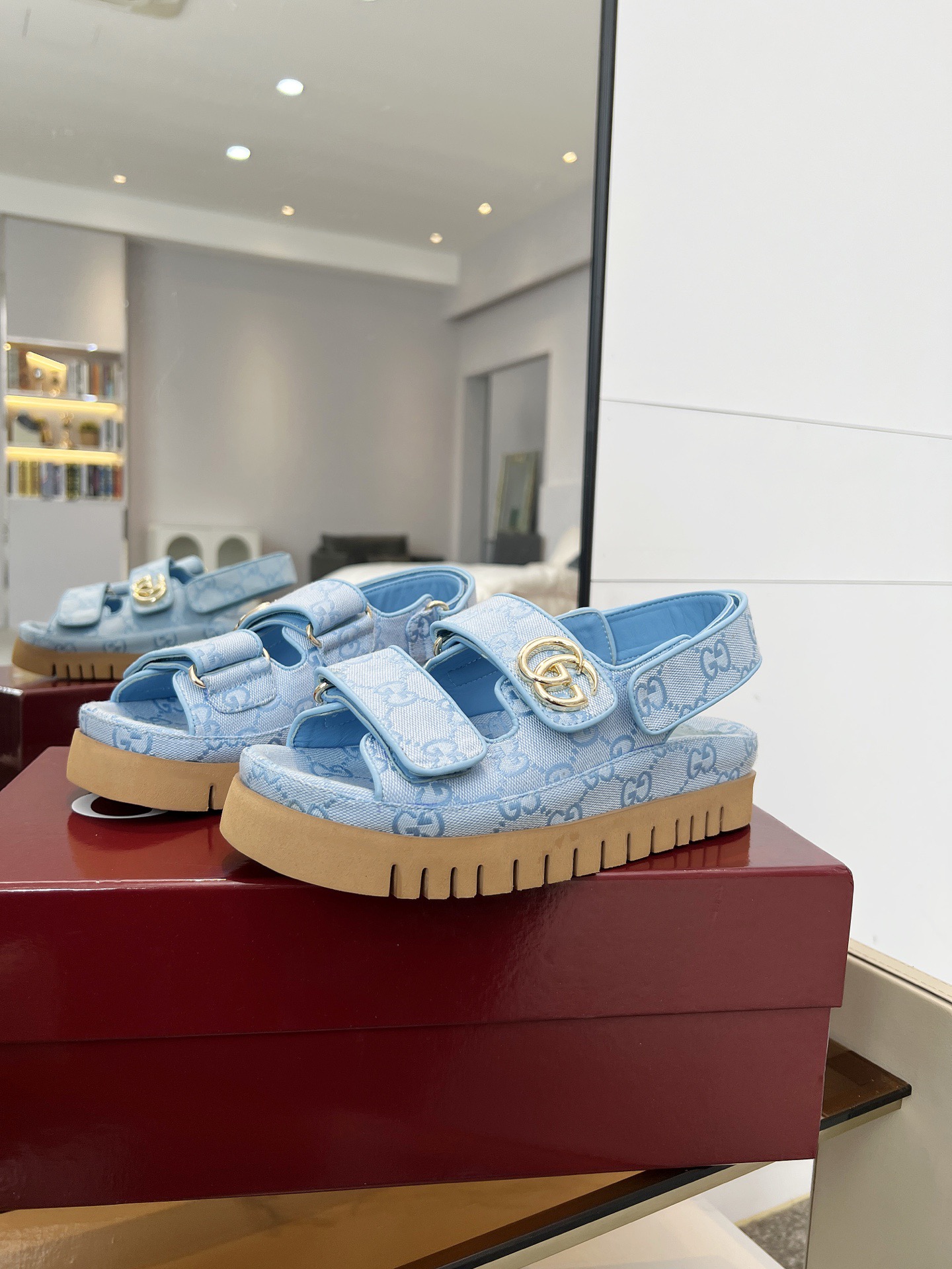 Gucci Women Thick soled Sandals Size 35-41