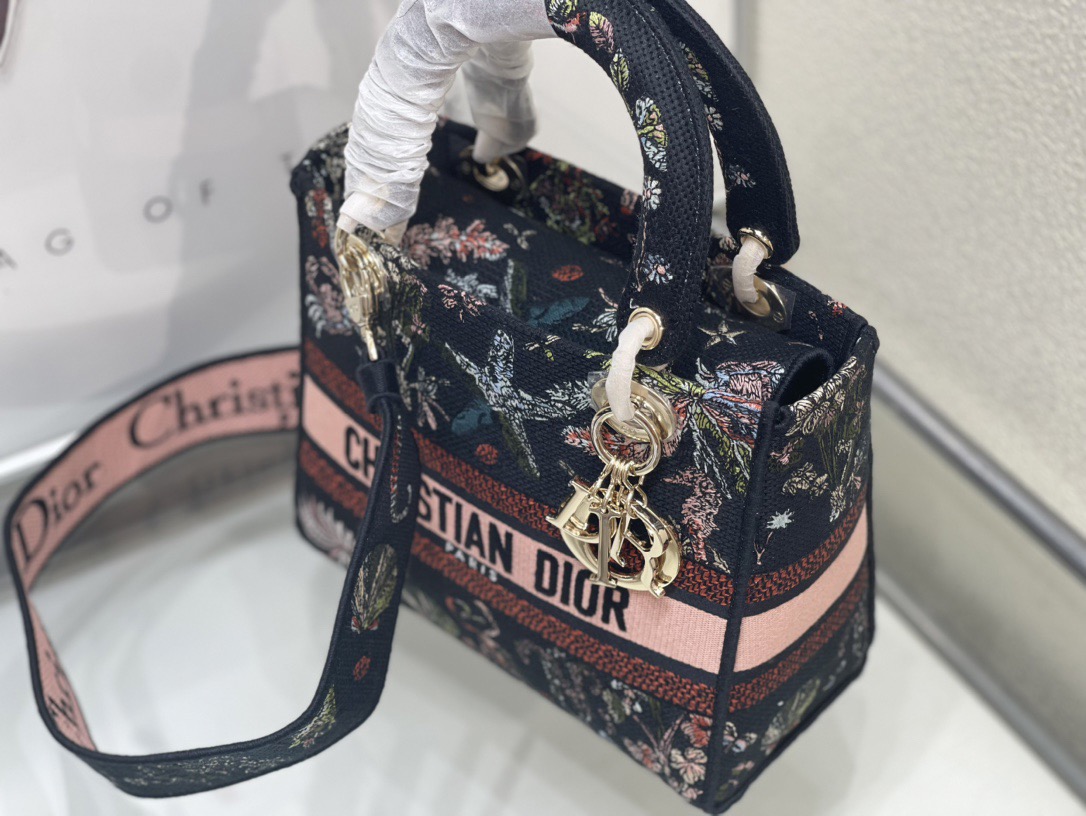 Dior Lady Women Shoulder Bags 24*20*11cm