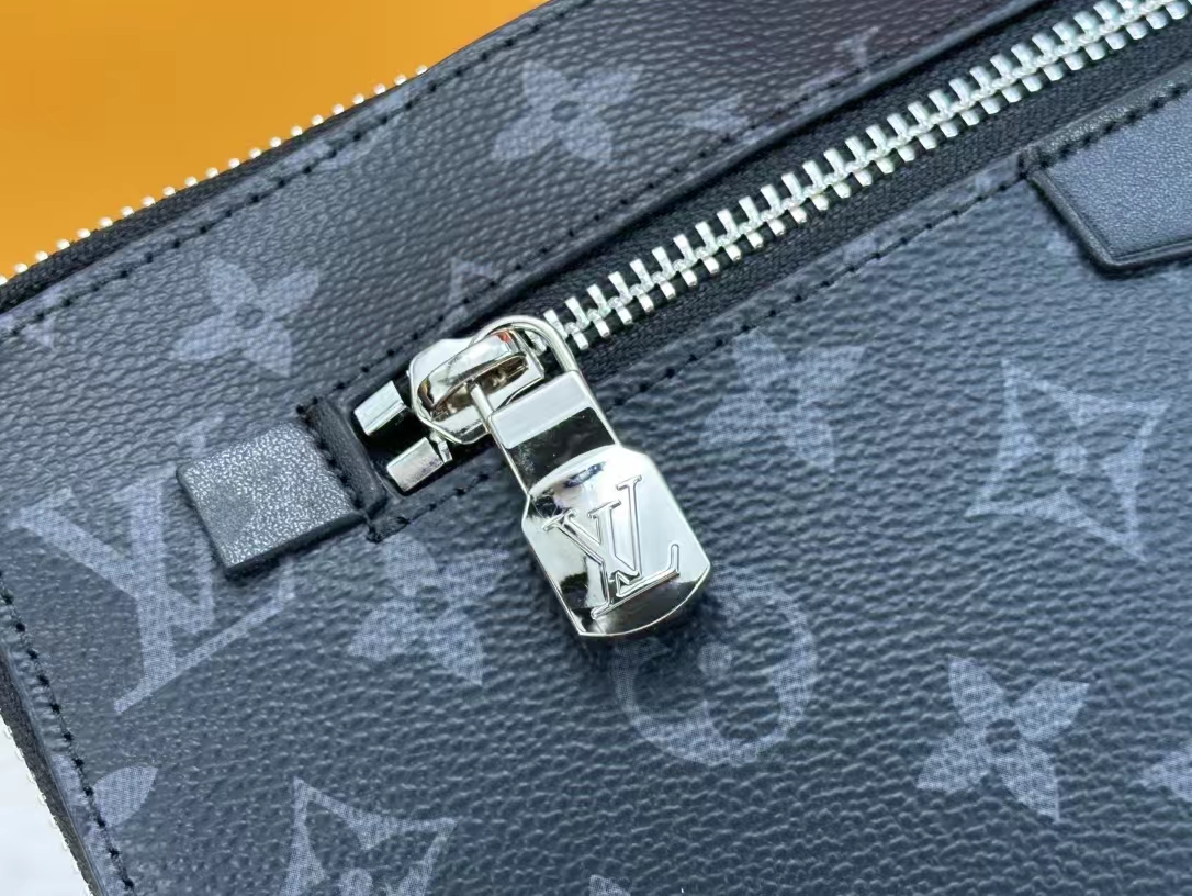 Louis Vuitton New Pouch Damier Graphite Clutch Bags Size 21*27*5cm