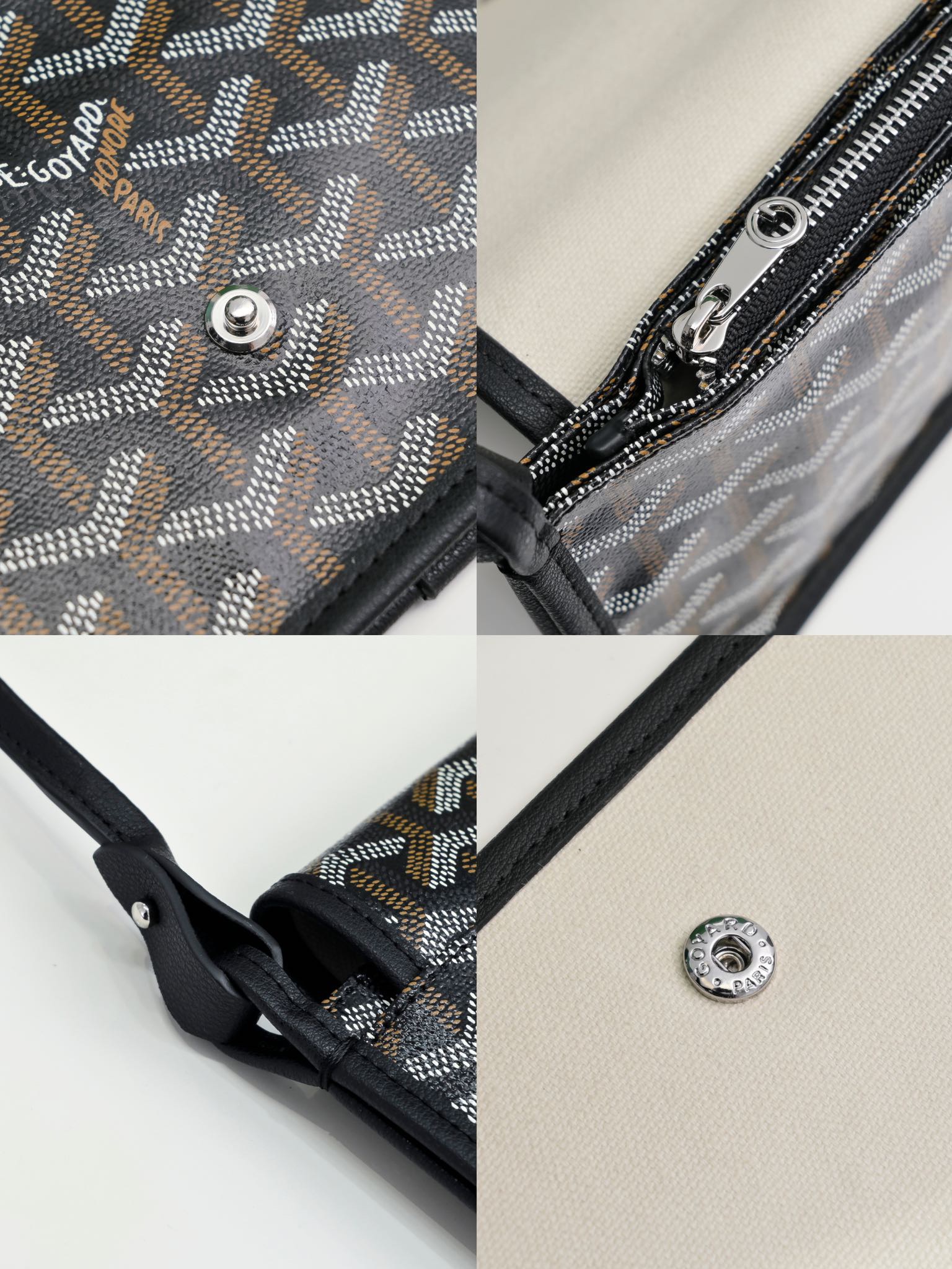 Goyard Mens Shoulder Bags Size 20.5*14*2cm