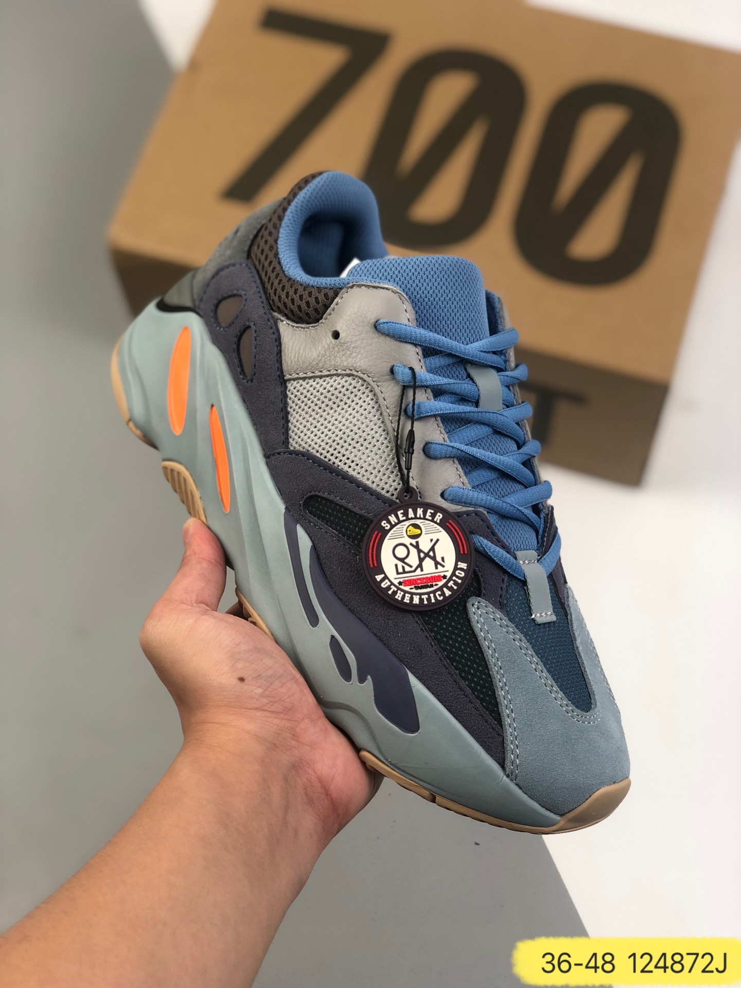 Yeezy Boost 700 V1 Sun Mens/Women's Sneakers Shoes 36 - 48