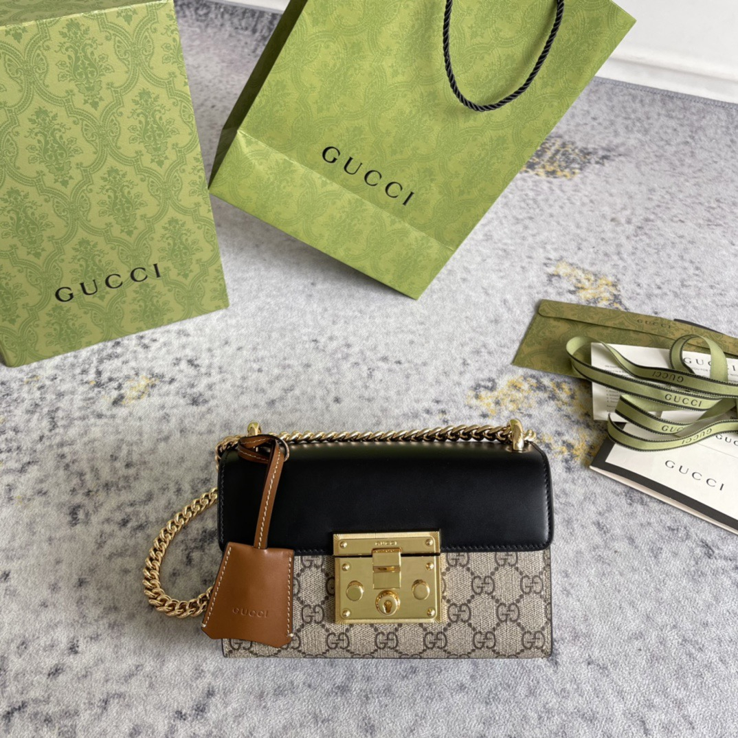 Gucci GG Padlock Women Shoulder Bags Size 20*12.5*8cm