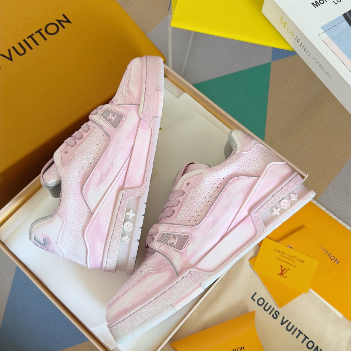 Louis Vuitton 2024ss Trainer Sneaker Size 36-46