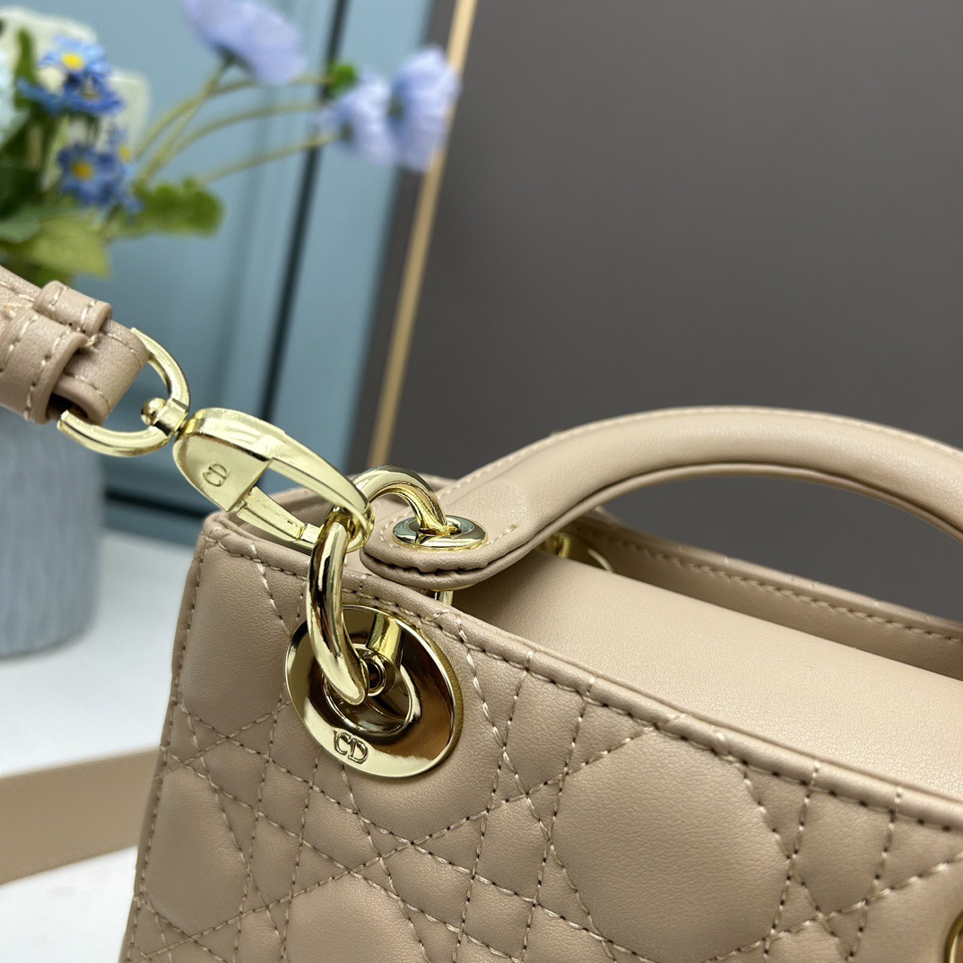 Dior Mini Lady Women Shoulder Bags 20*17*9cm