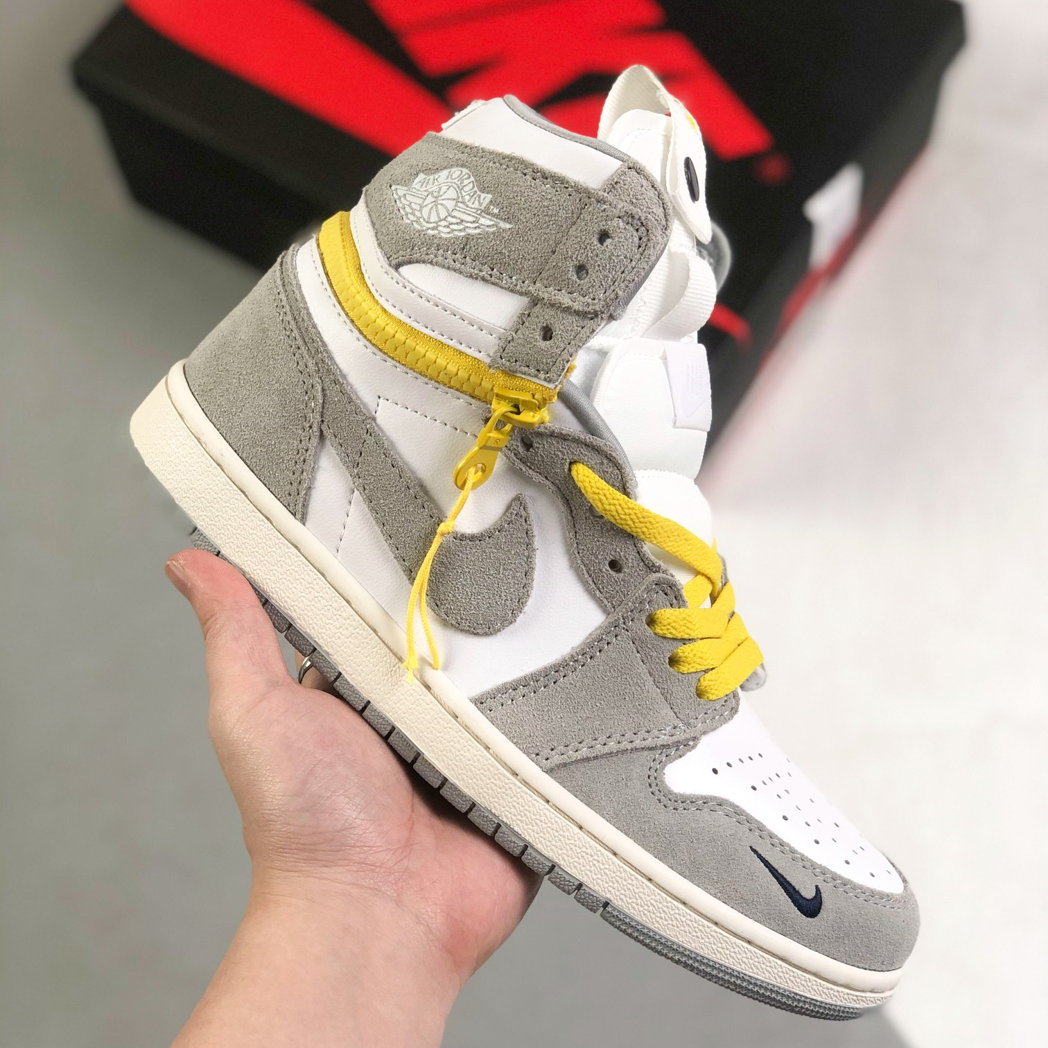 Nike Air Jordan 1 High Top Sneakers Shoes Gr. 36-46