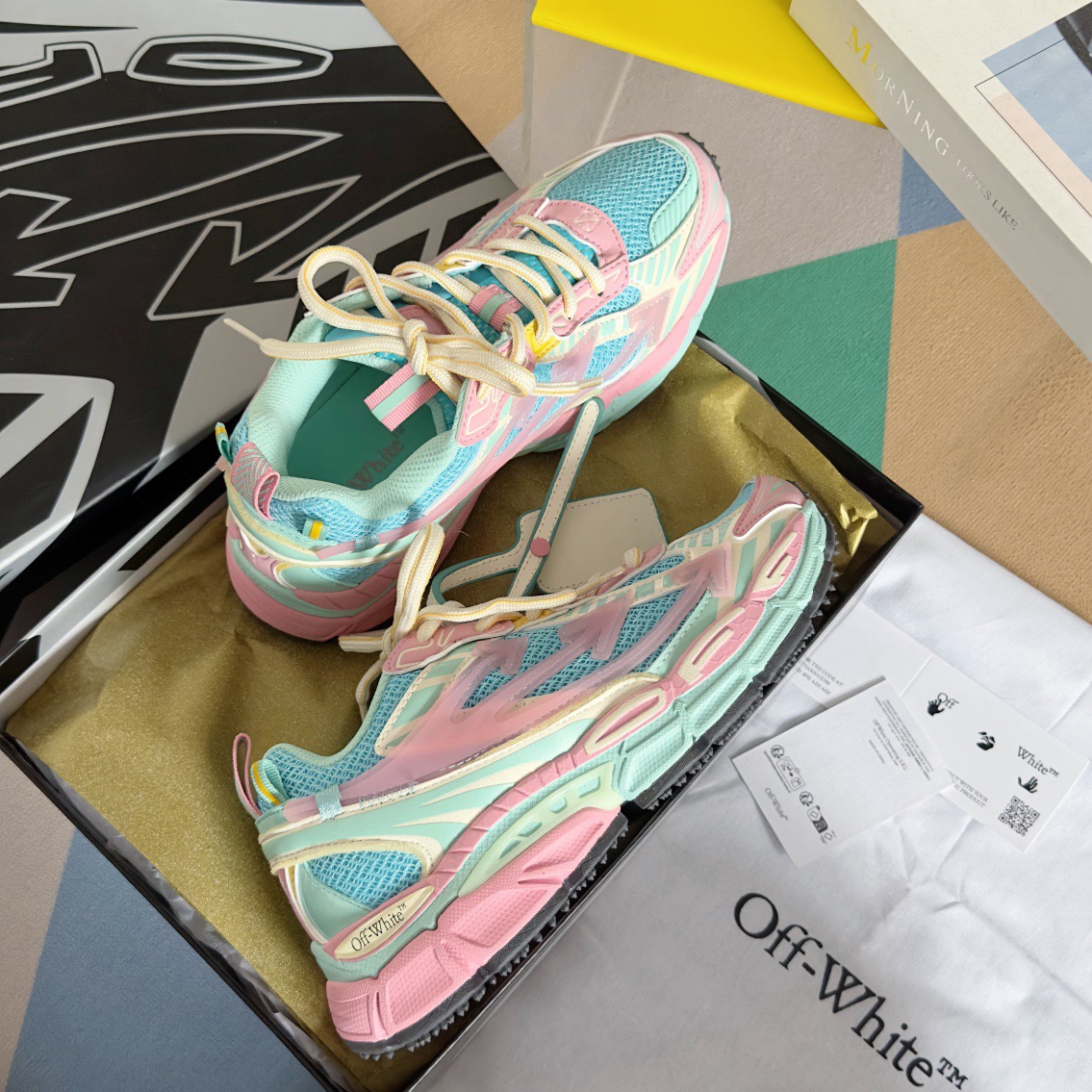 OFF White 2024ss Ow Be Right Back Sneaker Miami Size 36-46