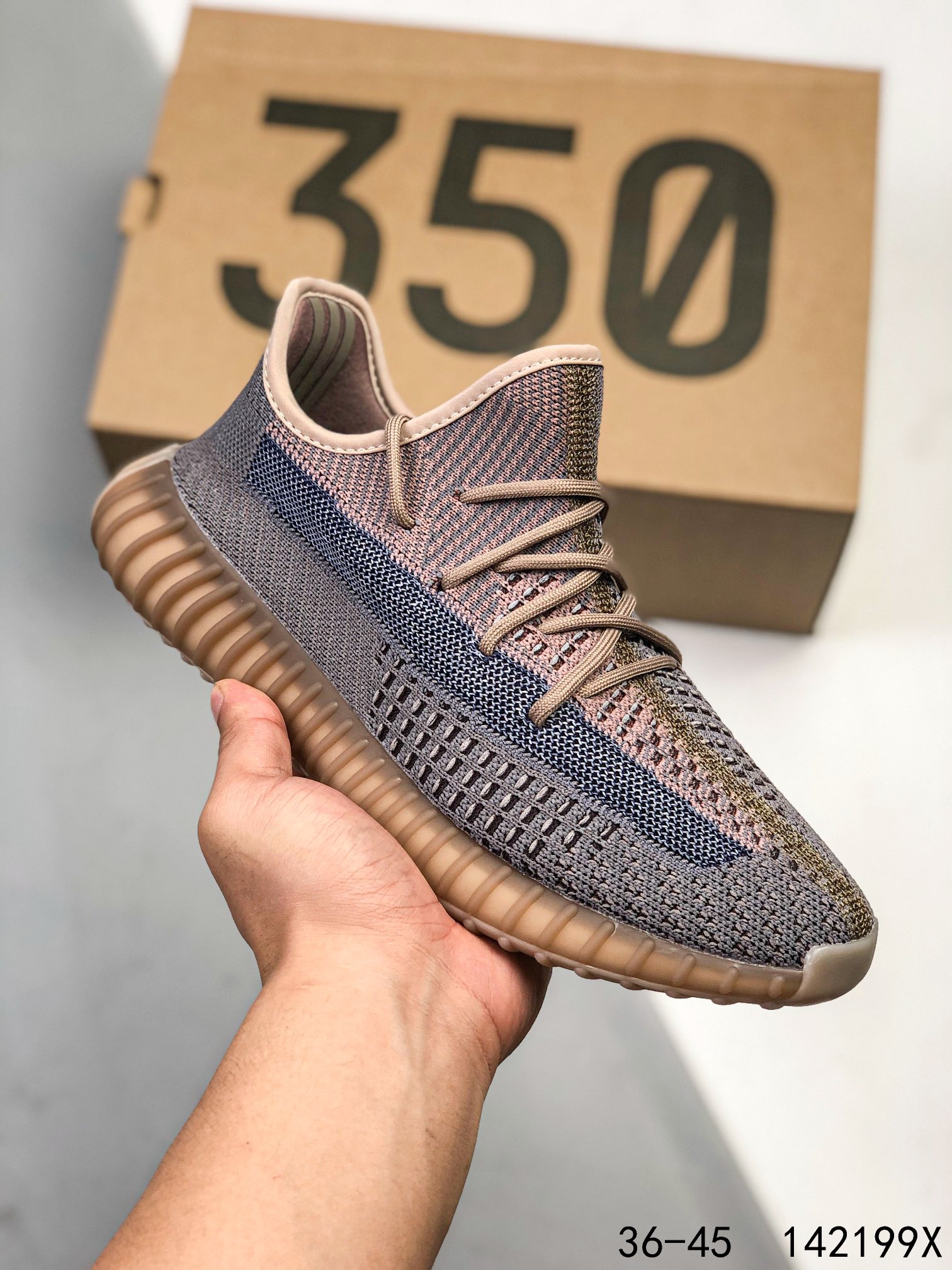 Yeezy 350 Boost 350 V2 Mens/Women Sneakers Shoes Light Blue 36 - 45