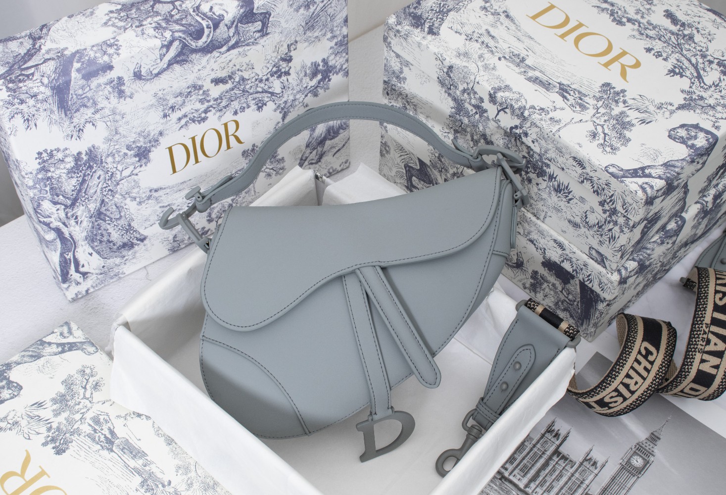 Dior Saddle Women Shoulder Bags 25.5*20*6.5cm