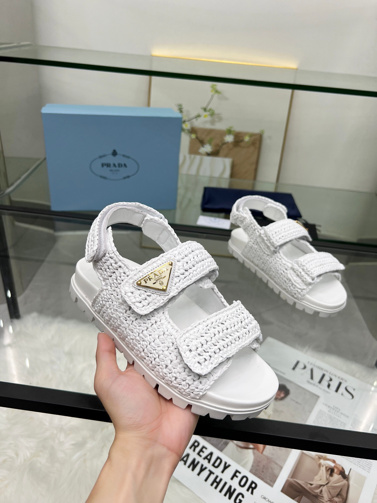 Prada 2024 New Monolith sandals Size 36-41
