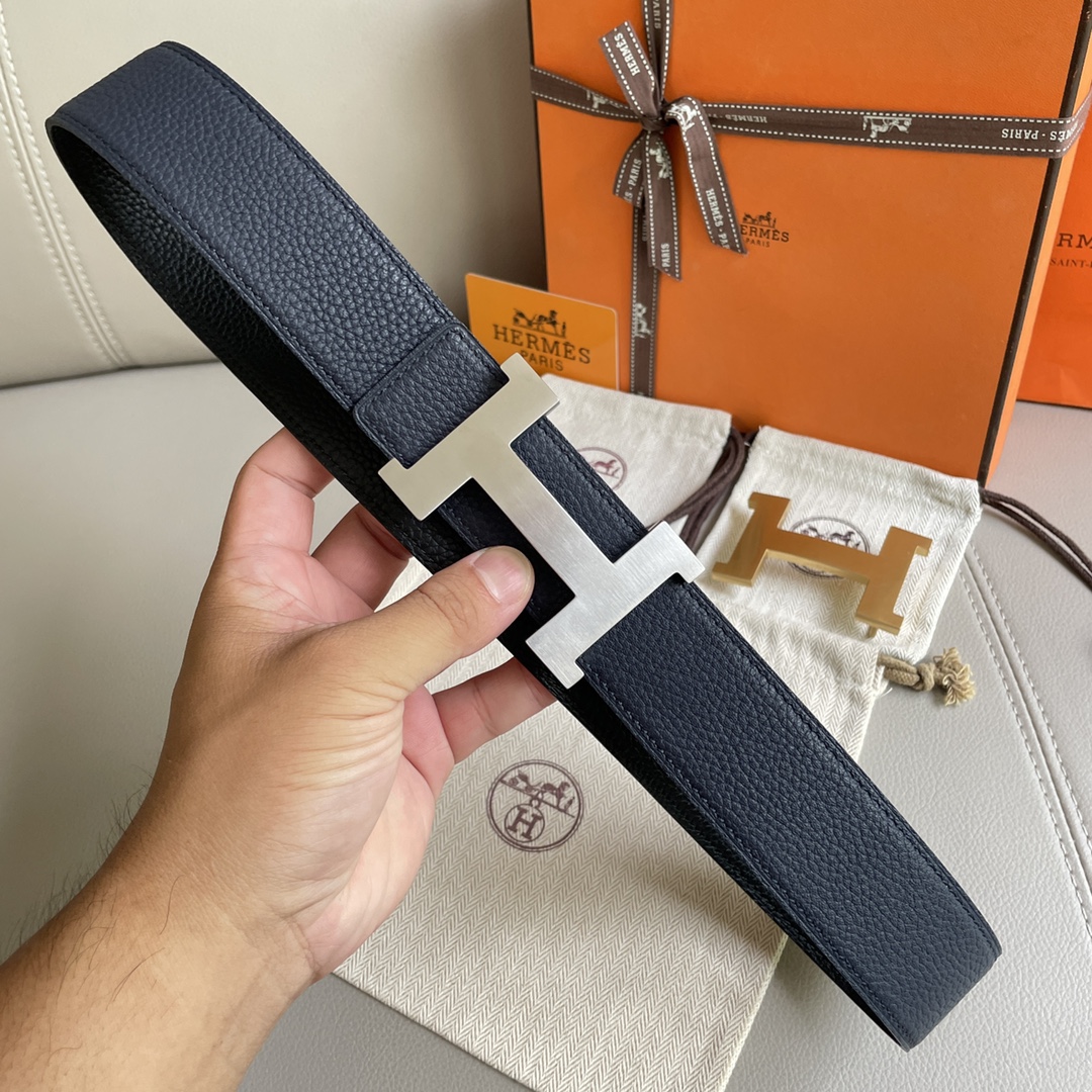 Hermes Mens Belt Width 3.8cm