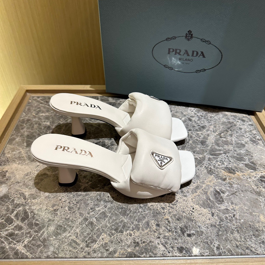 Prada Soft Padded Pumps  Size 35-41 7-Color