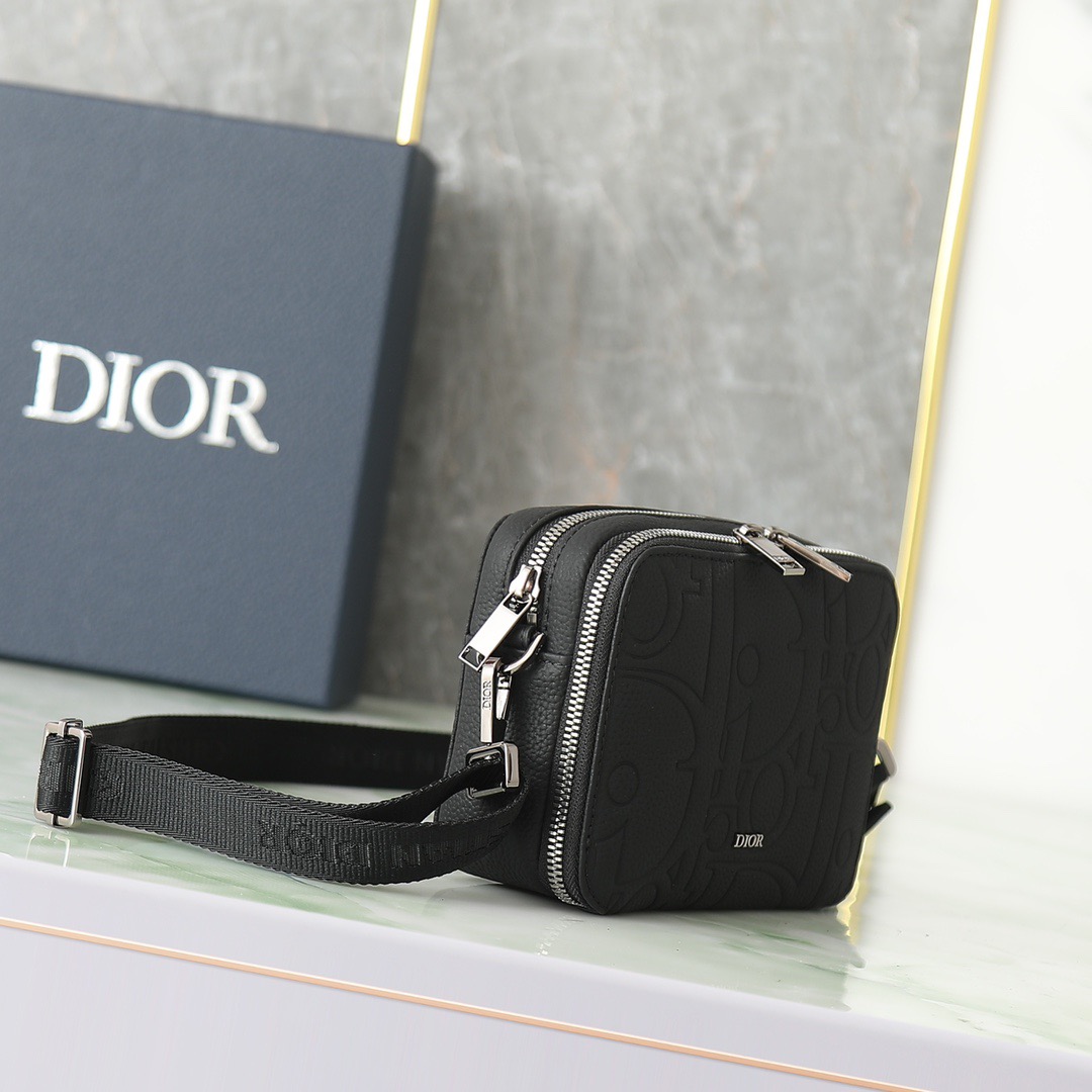 Dior Gravity Mens Shoulder Bags Size 17*12.5*6cm