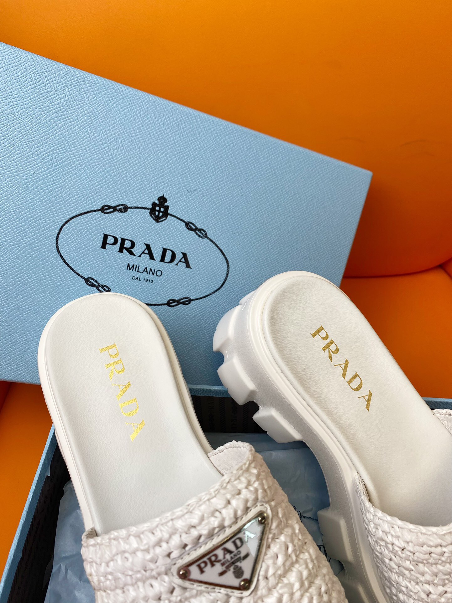 Prada 2024 New Monolith sandals Size 36-40