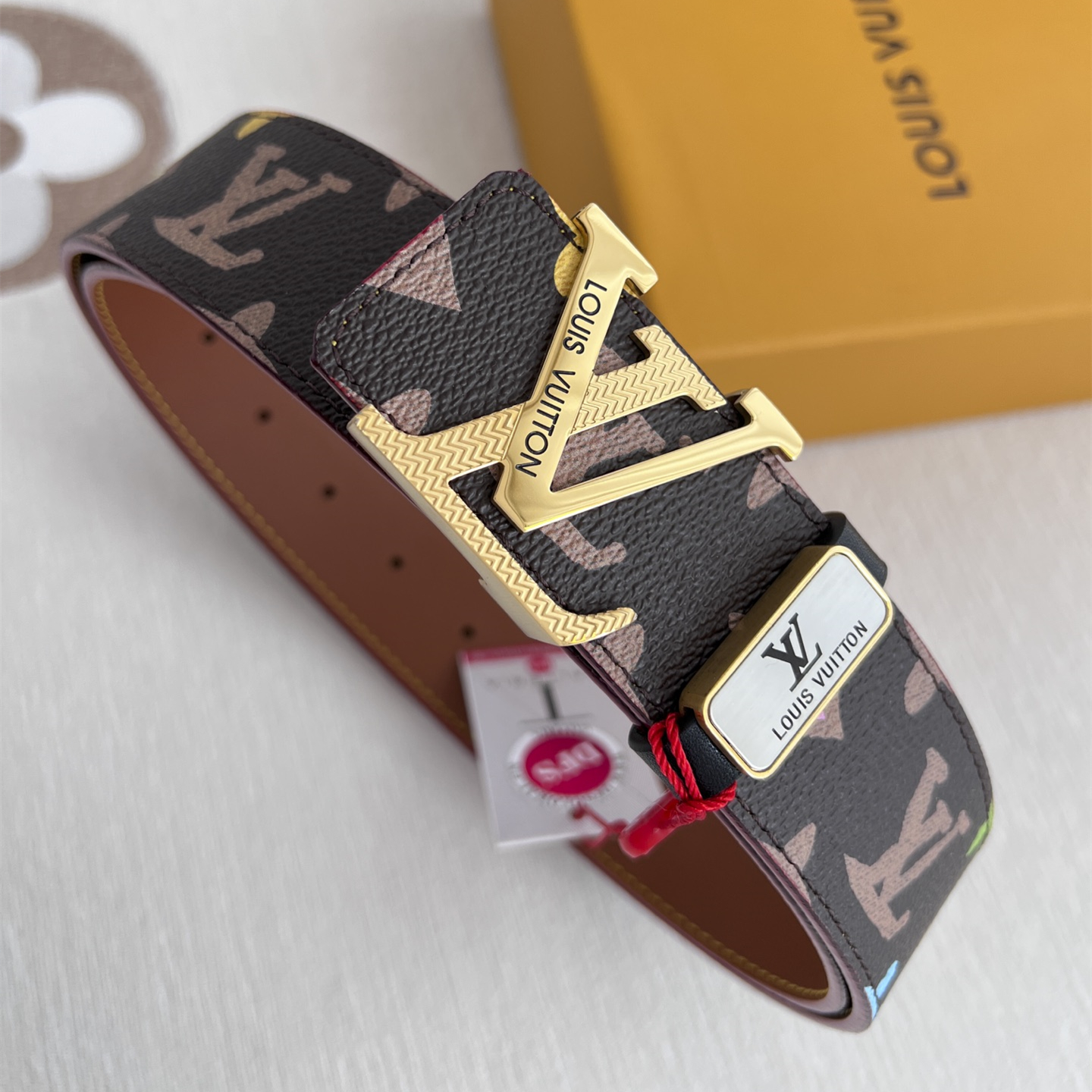 Louis Vuitton Mens Belt Width 3.8cm