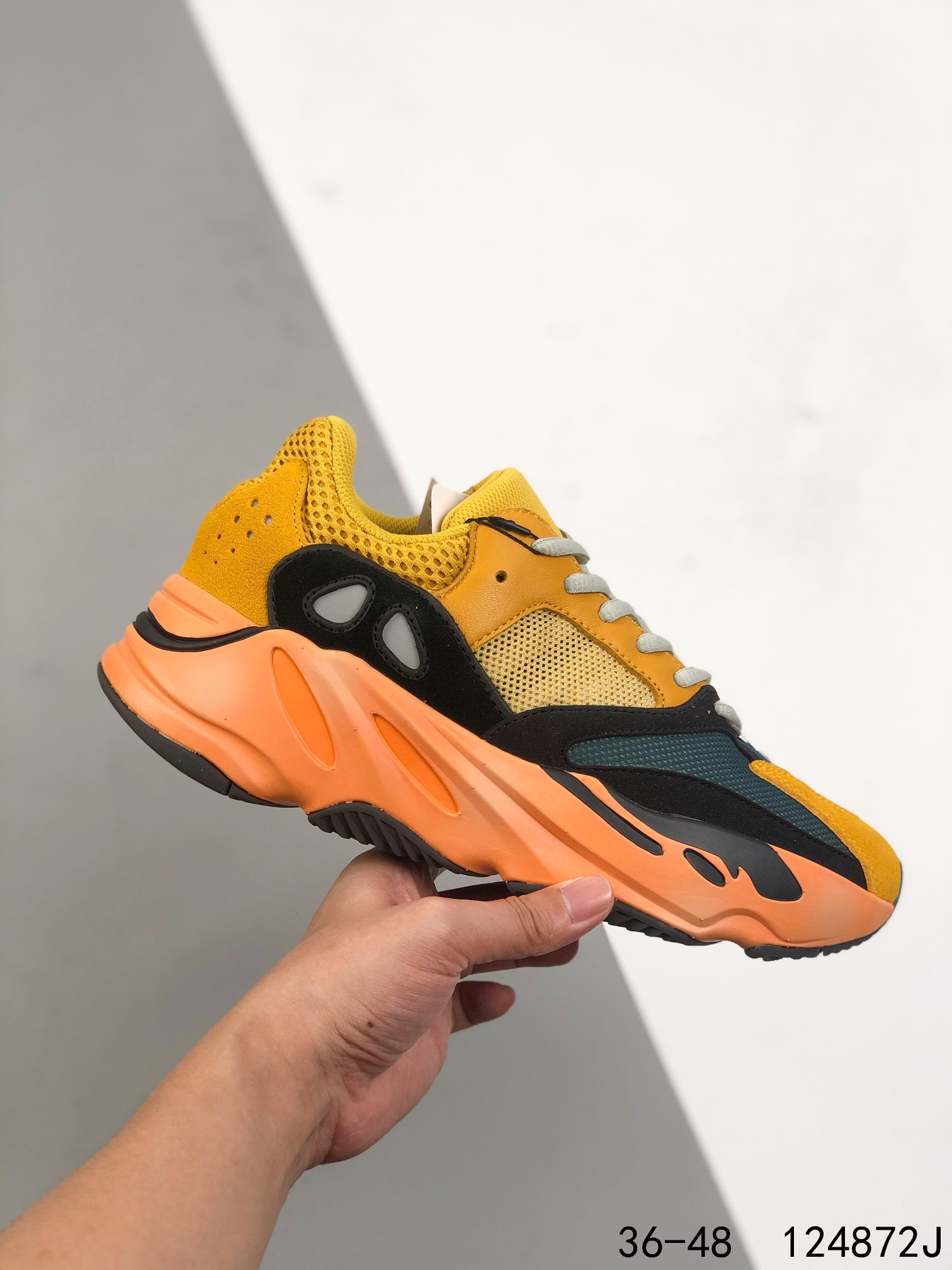 Yeezy Boost 700 V1 Sun Mens/Women's Sneakers Shoes 36 - 48