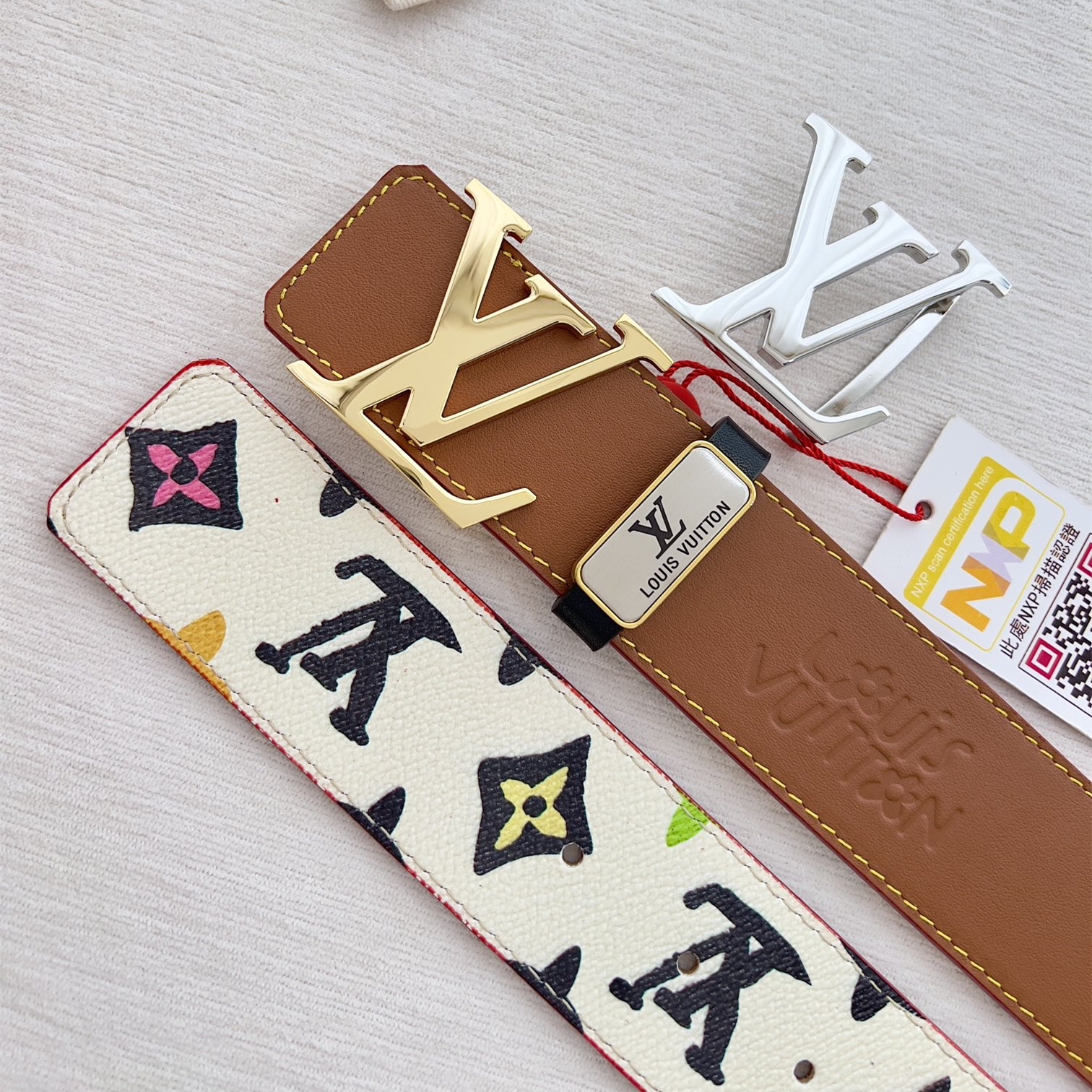 Louis Vuitton Mens Belt Width 3.8cm