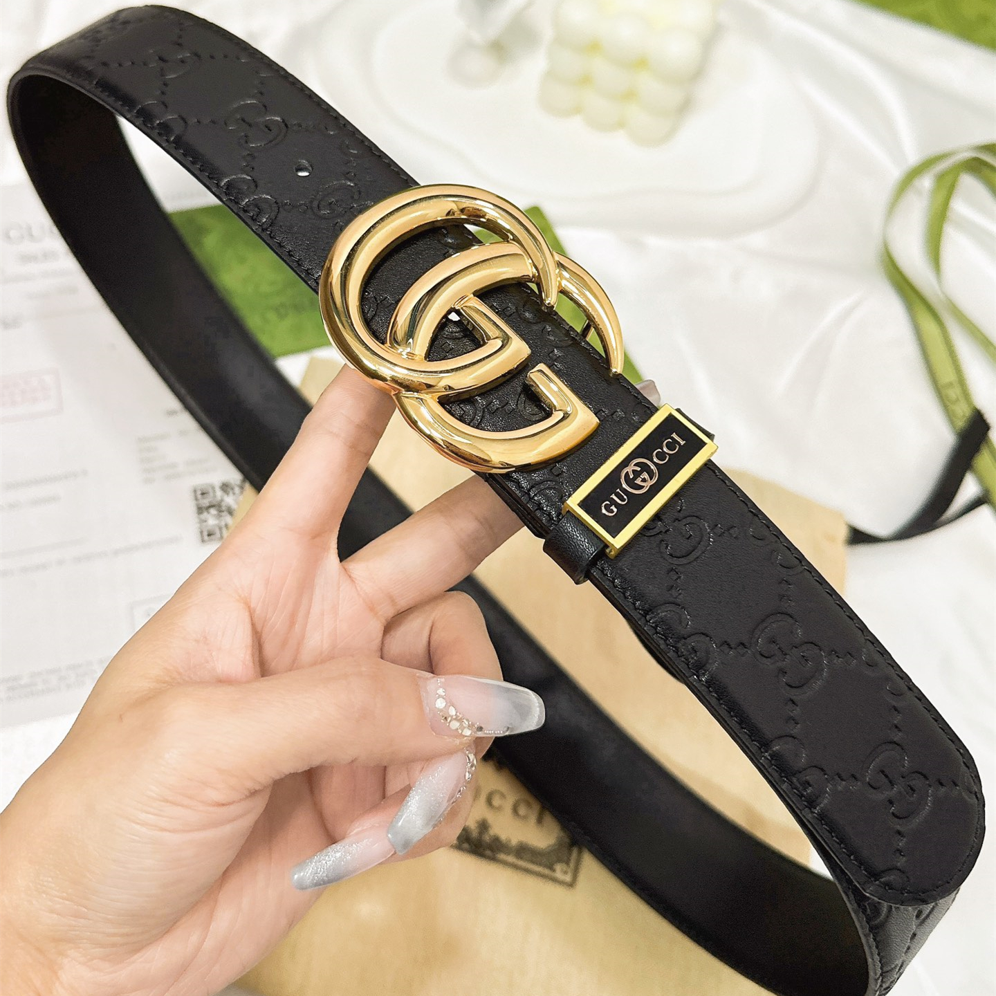 Gucci Mens Belt Width 3.8cm