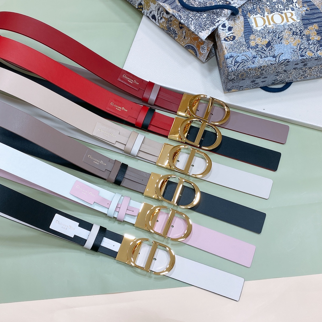 Dior Women Belt Width 3.5cm