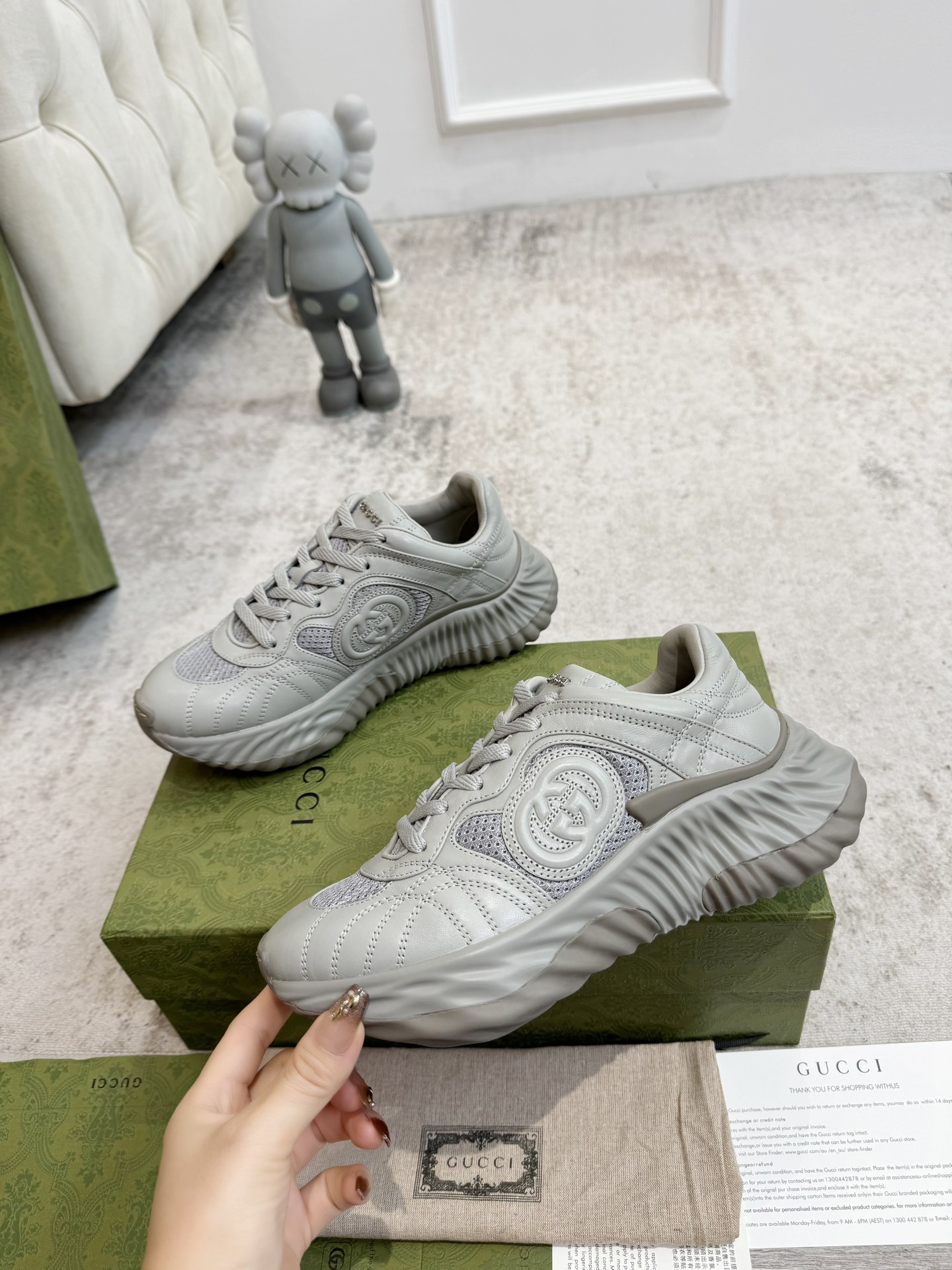 Gucci Ripple 2024ss Sneaker Size 36-46