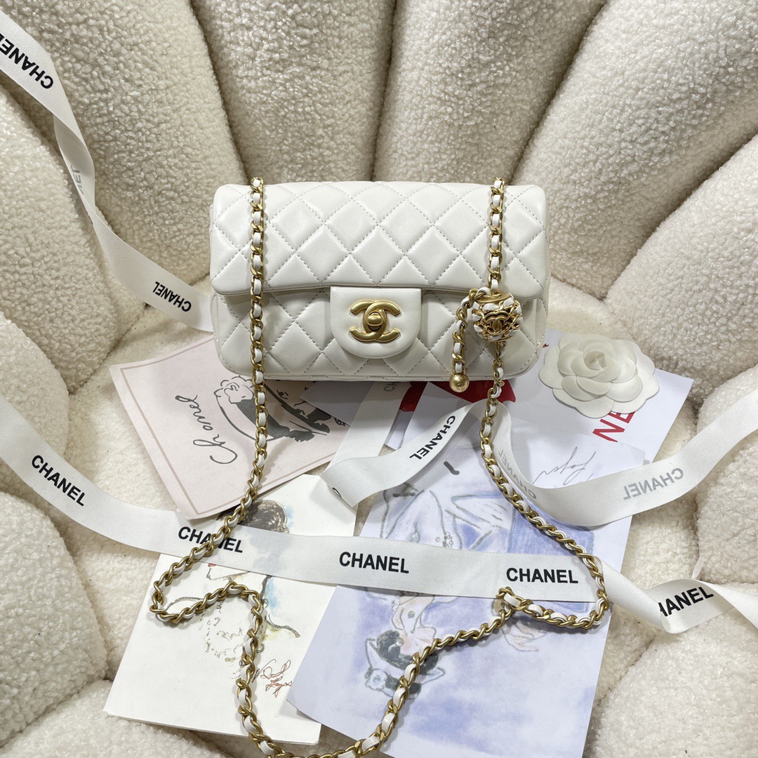 Chanel AS1787 Shoulder Bags Sheepskin 20cm