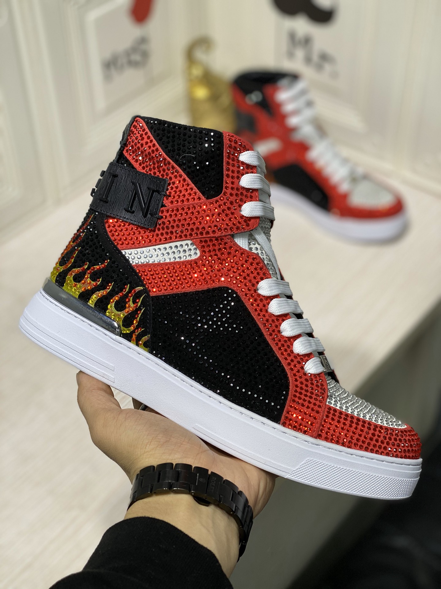 Philipp Plein Mens Outdoor Sneakers Shoes 38 - 45