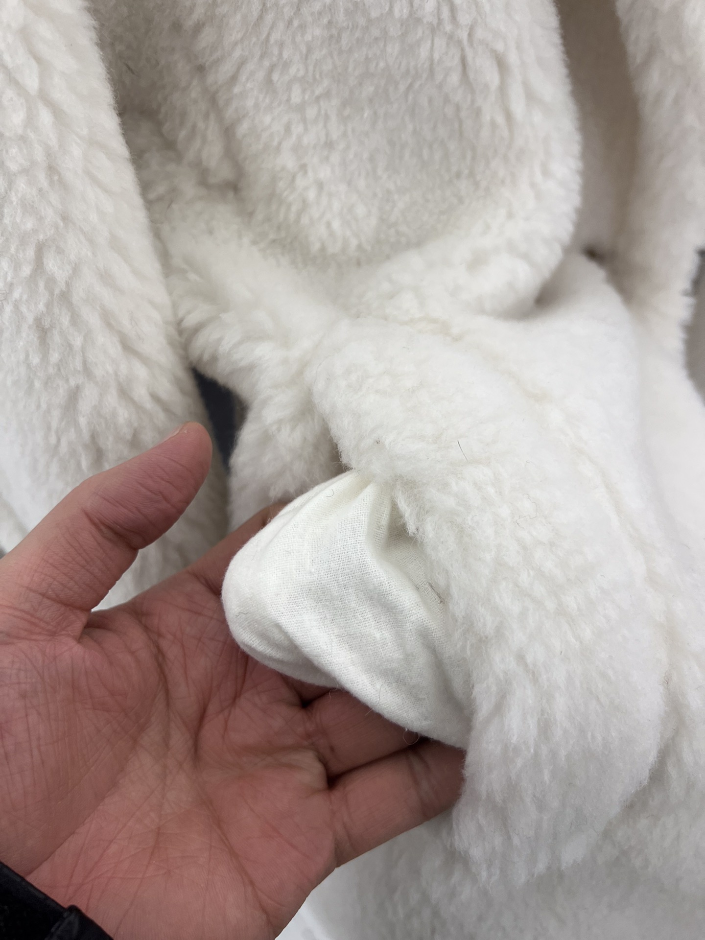 Max Mara Teddy fur long coat Size XS-M