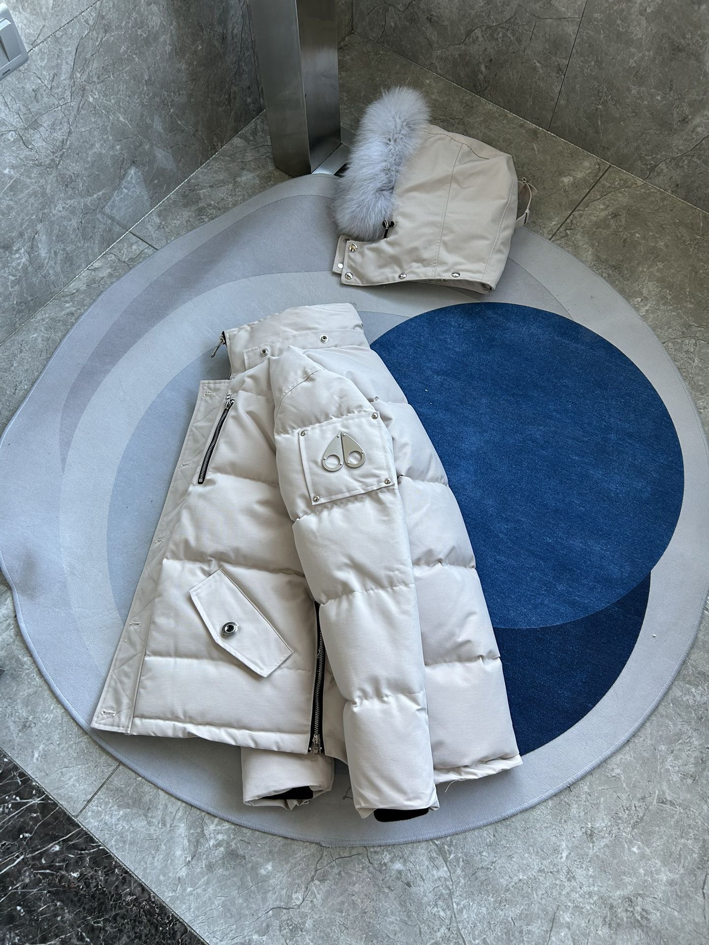 Moose Knuckles 06 Men Winter Jacket Size S-XXL Beige