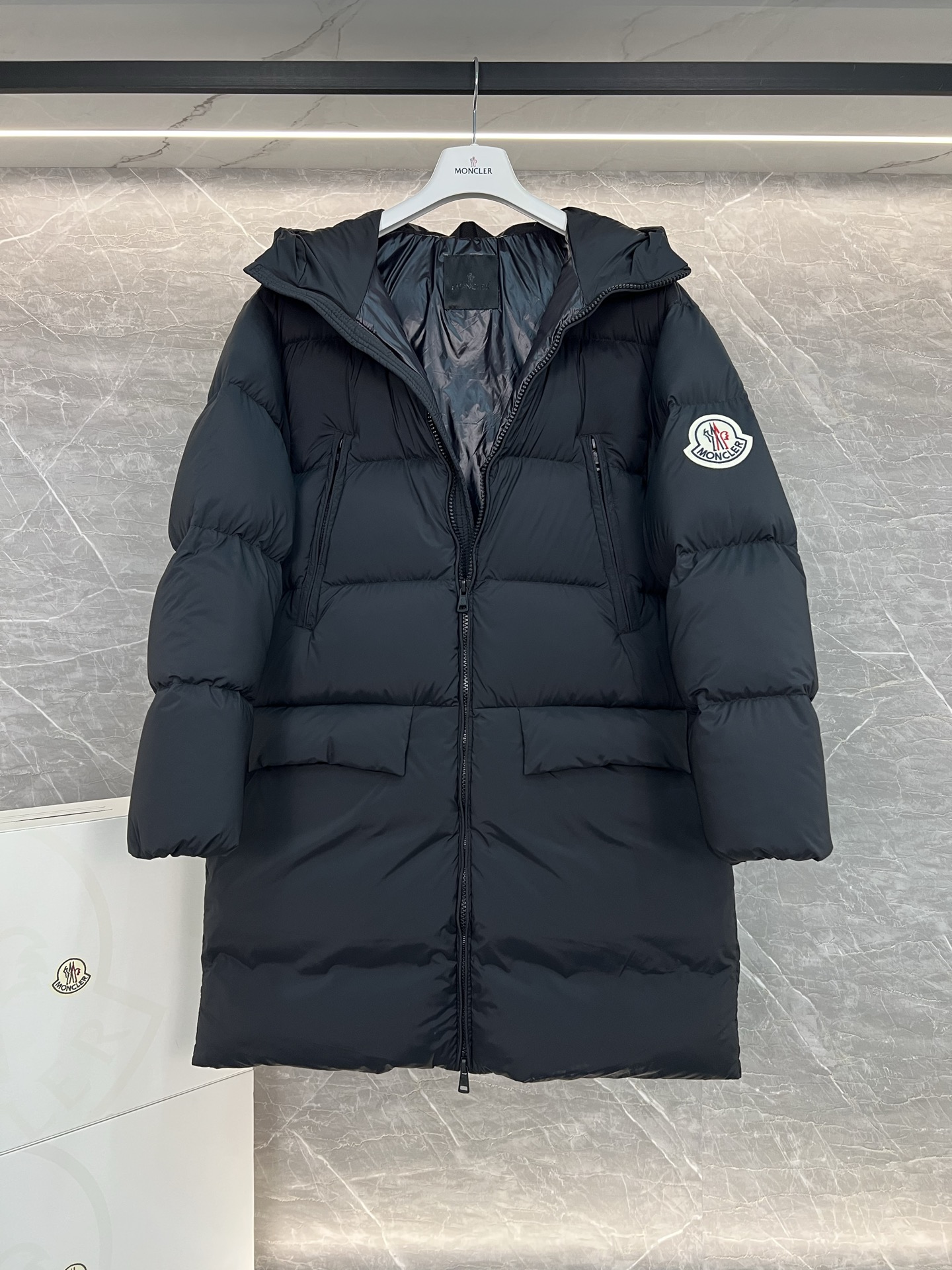Moncler Unisex Bosona Long Down Jacket Size S-XXL