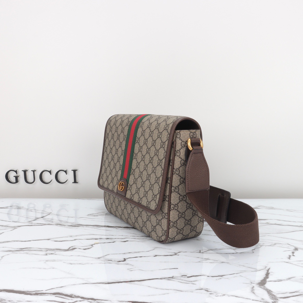 Gucci Mittelgrosse Ophidia Mens Shoulder Bags Size 28*22*8cm