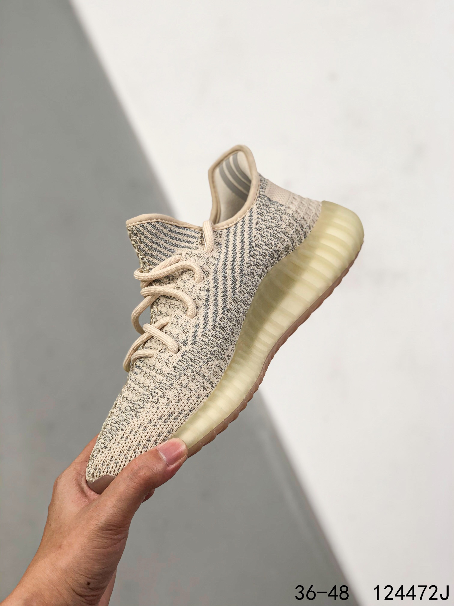Yeezy 350 Boost 350 V2 Mens/Women Sneakers Shoes Light Brown 36 - 45