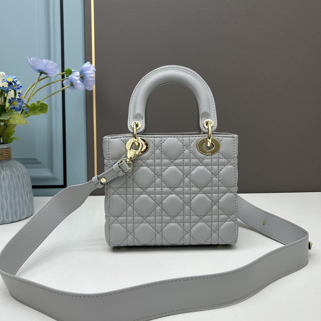 Dior Mini Lady Women Shoulder Bags 20*17*9cm
