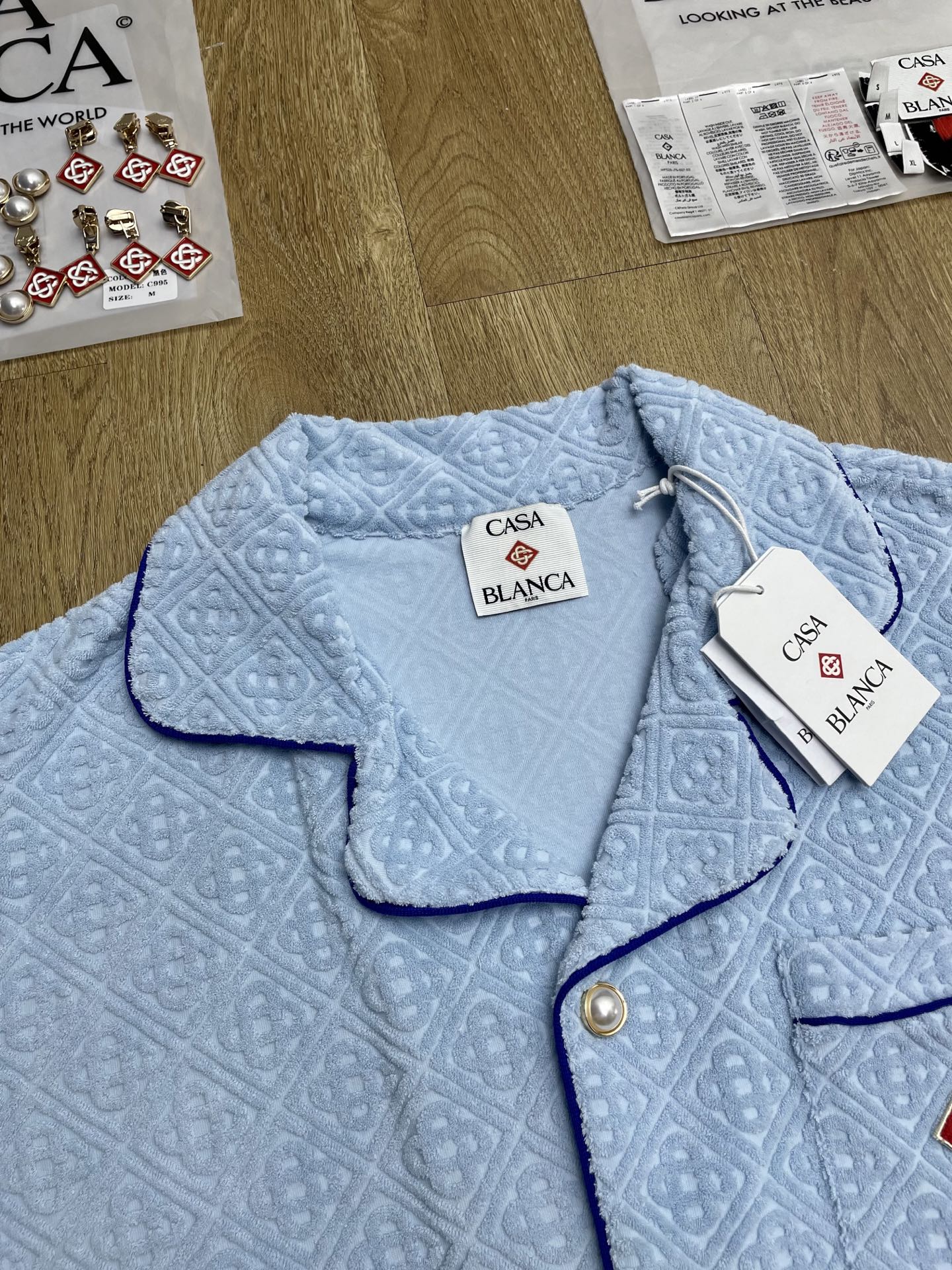 Casablanca Polo Shirt Size S-XL