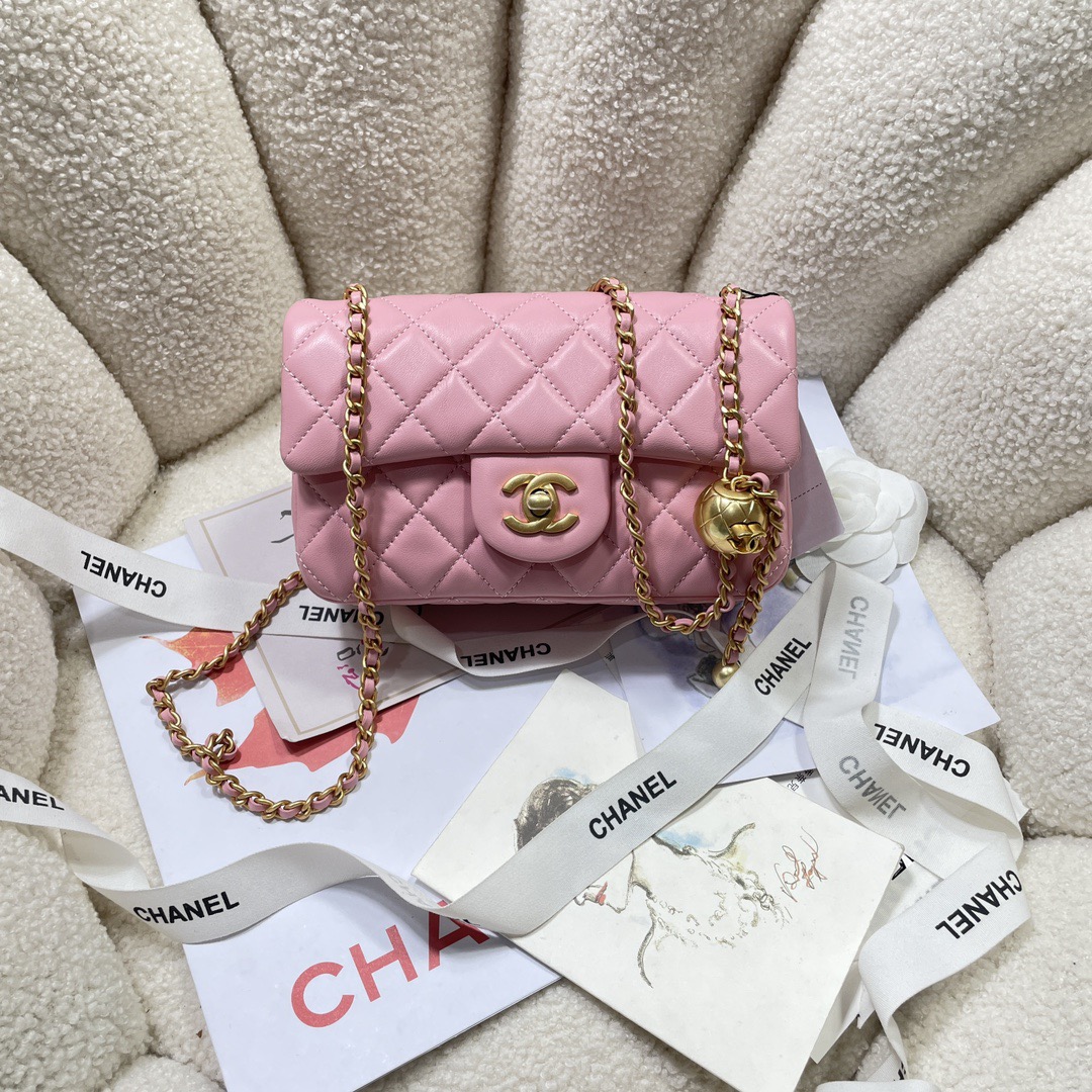Chanel AS1787 Shoulder Bags Sheepskin 20cm