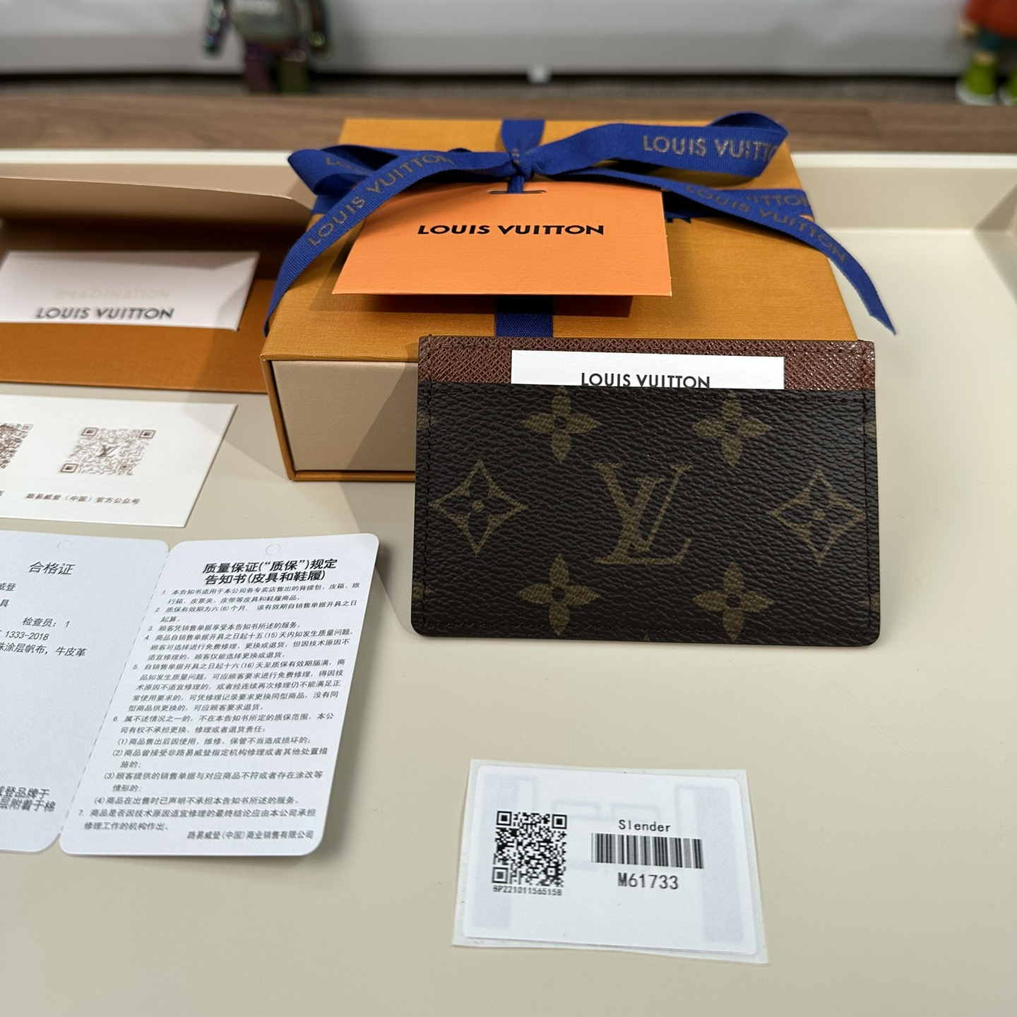 Louis Vuitton Card Holder Size 11*7cm M61733 M61722
