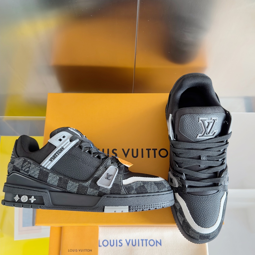 Louis Vuitton 2024New LV Trainer Sneaker Size 36-46