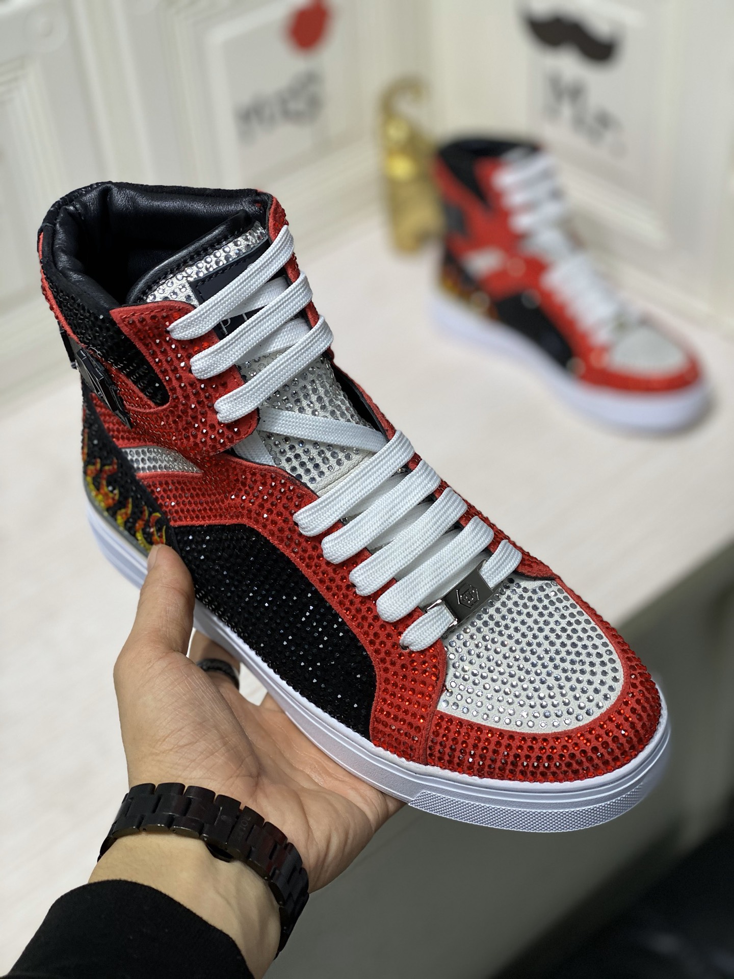 Philipp Plein Mens Outdoor Sneakers Shoes 38 - 45