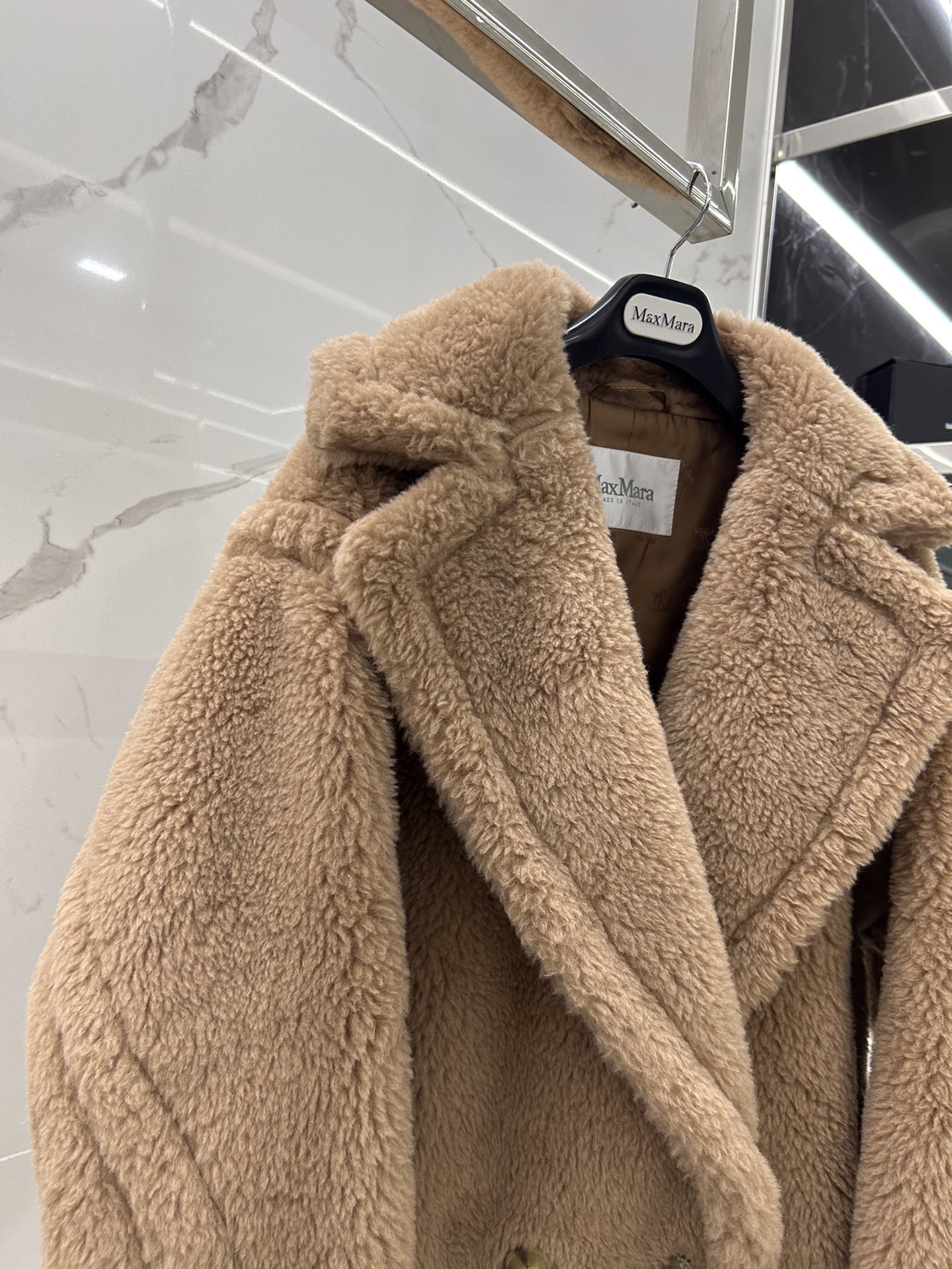 Max Mara Teddy fur Short coat Size XS-M