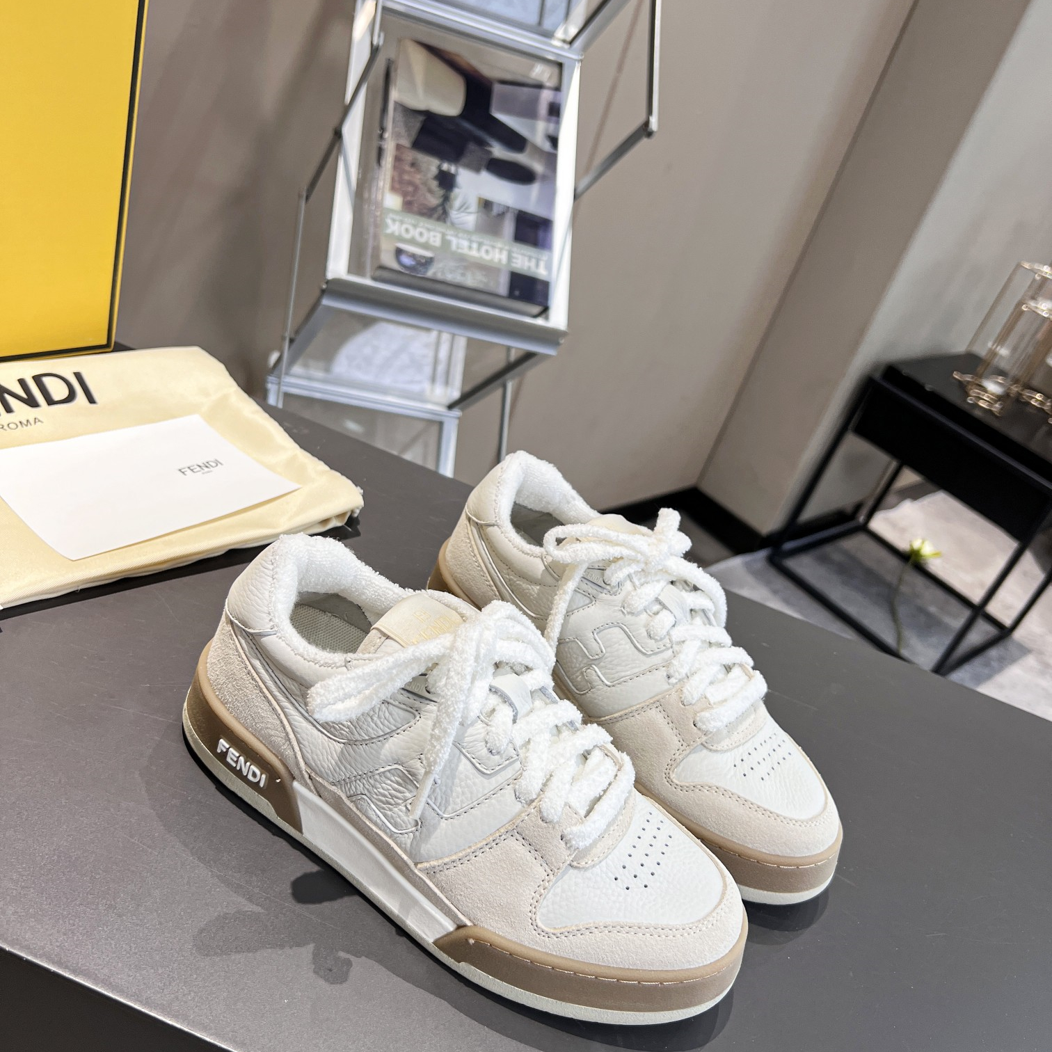 Fendi Match Low Top Sneaker Size 35-45  4-Color
