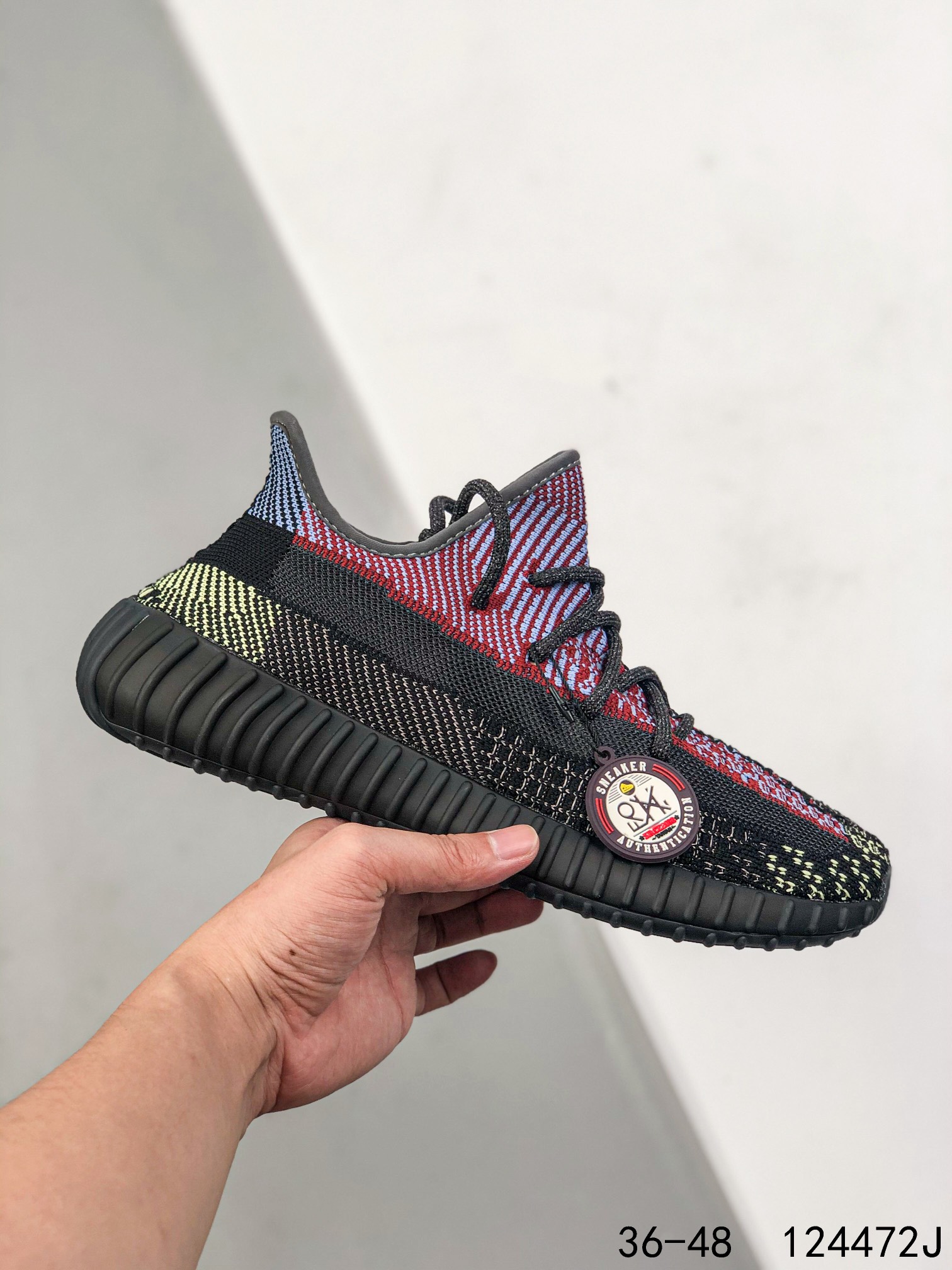 Yeezy 350 Boost 350 V2 Mens/Women Sneakers Shoes Black1 36 - 45