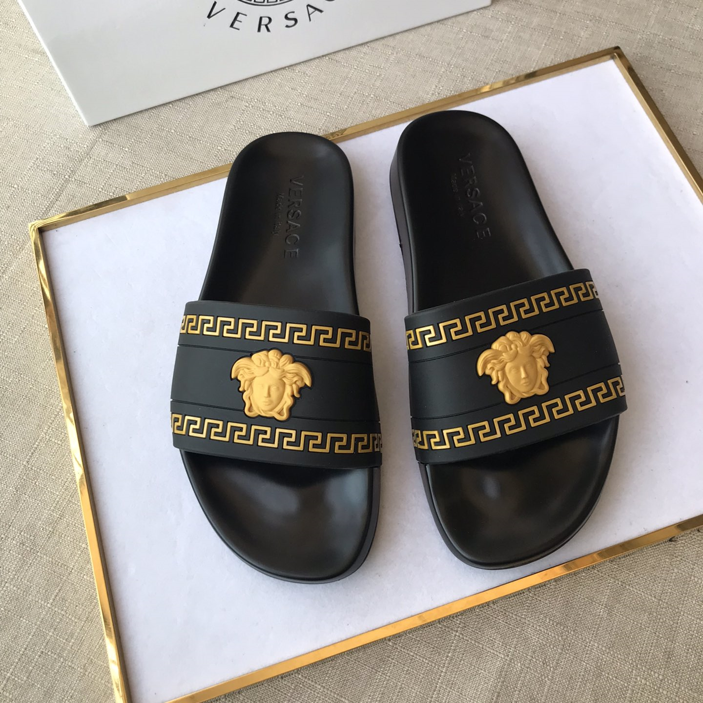 Versace Mens Women Sandals Gr. 36-46