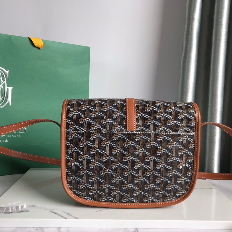 Goyard Belvedere Mens Shoulder Bags Size 22*16*7cm