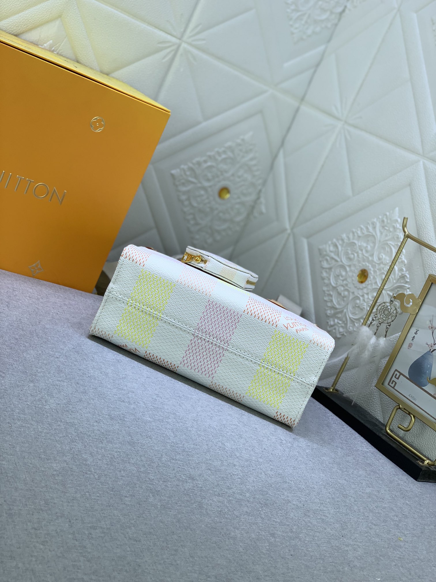 Louis Vuitton M46373 OnTheGo Women Shoulder Bags Size 25*19*11cm