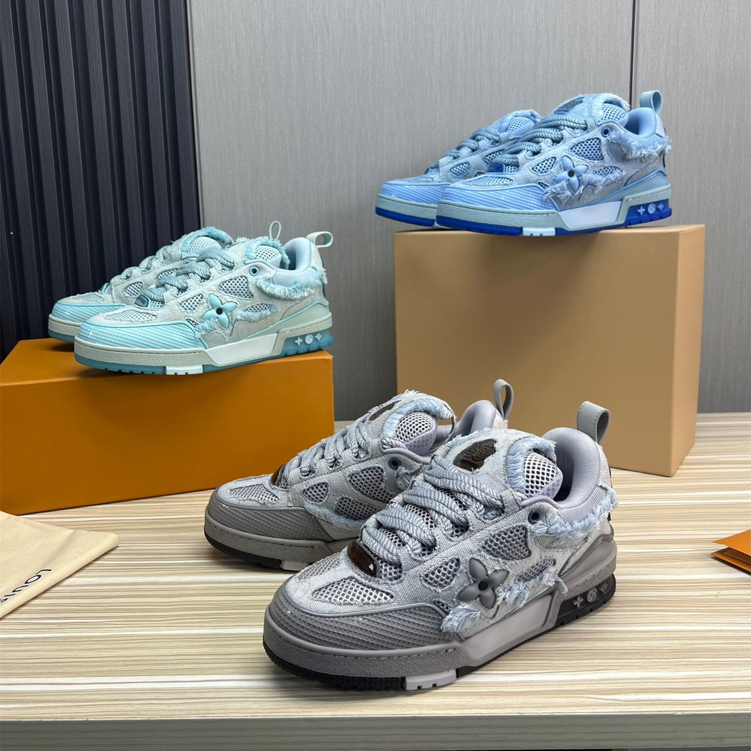 Louis Vuitton LV Skate Sneaker Size 40-46 3-Color