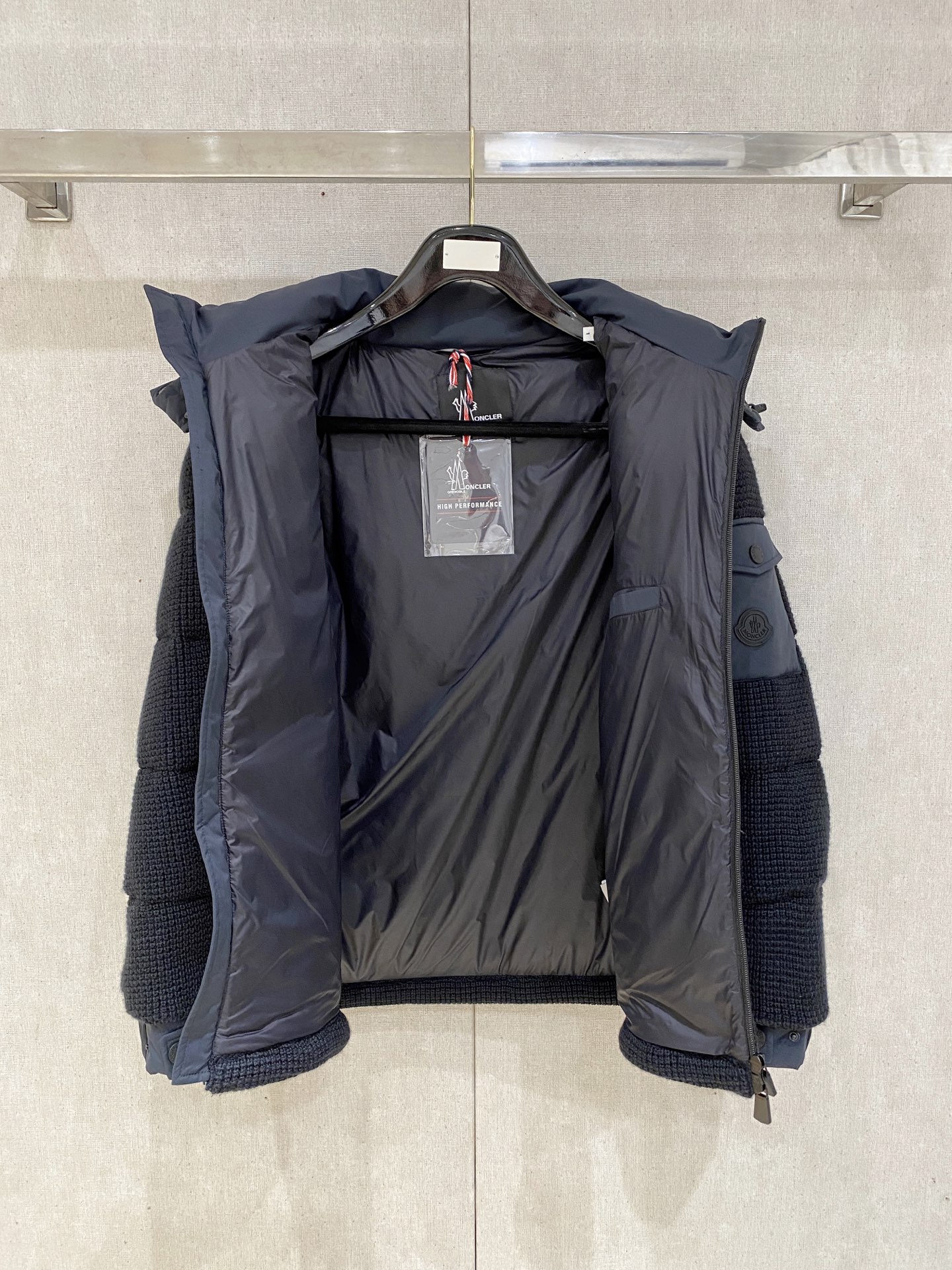 Moncler 25ss Waffle Unisex Winter Jacket Size 1-5