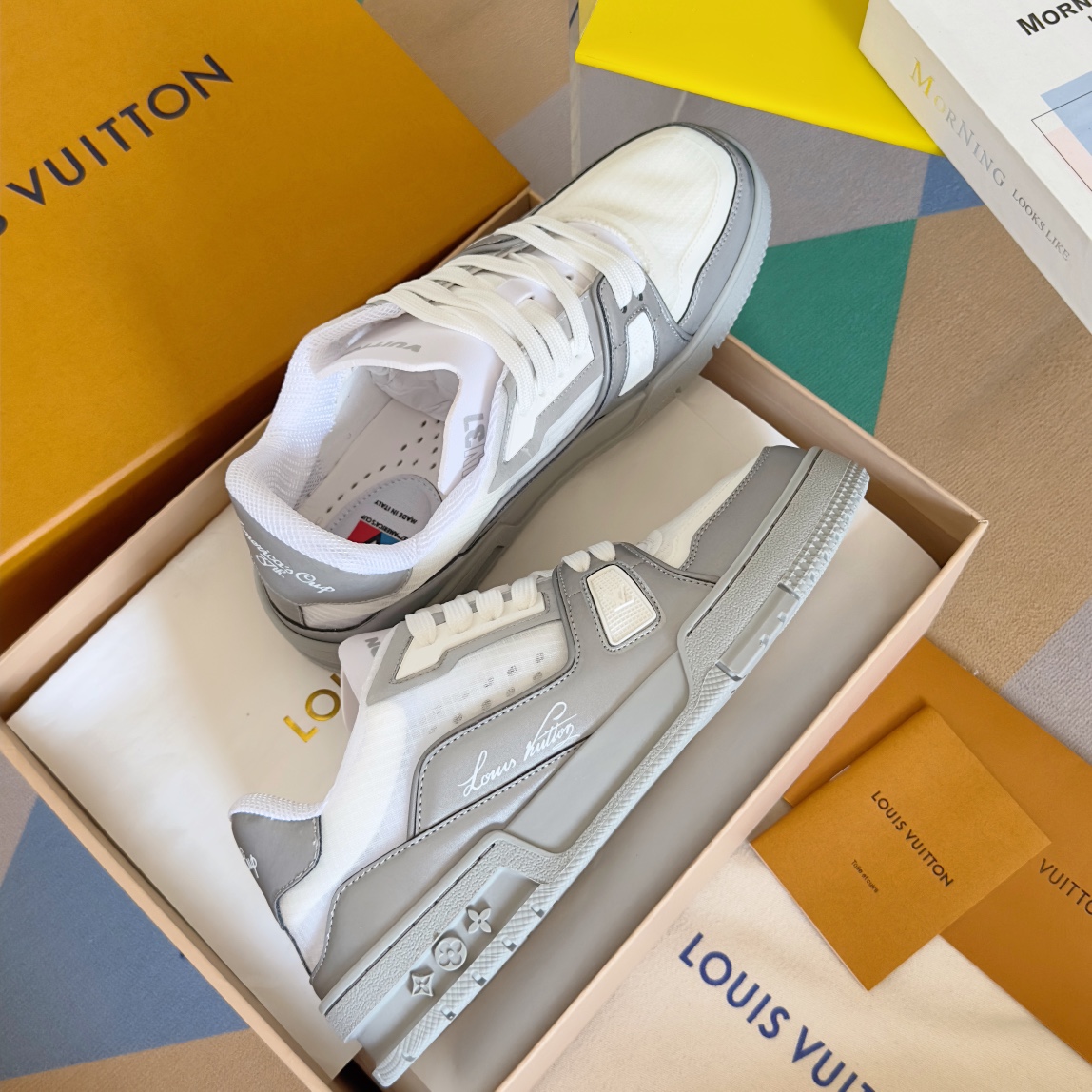 Louis Vuitton LV Trainer New Men Sneaker Size 40-46