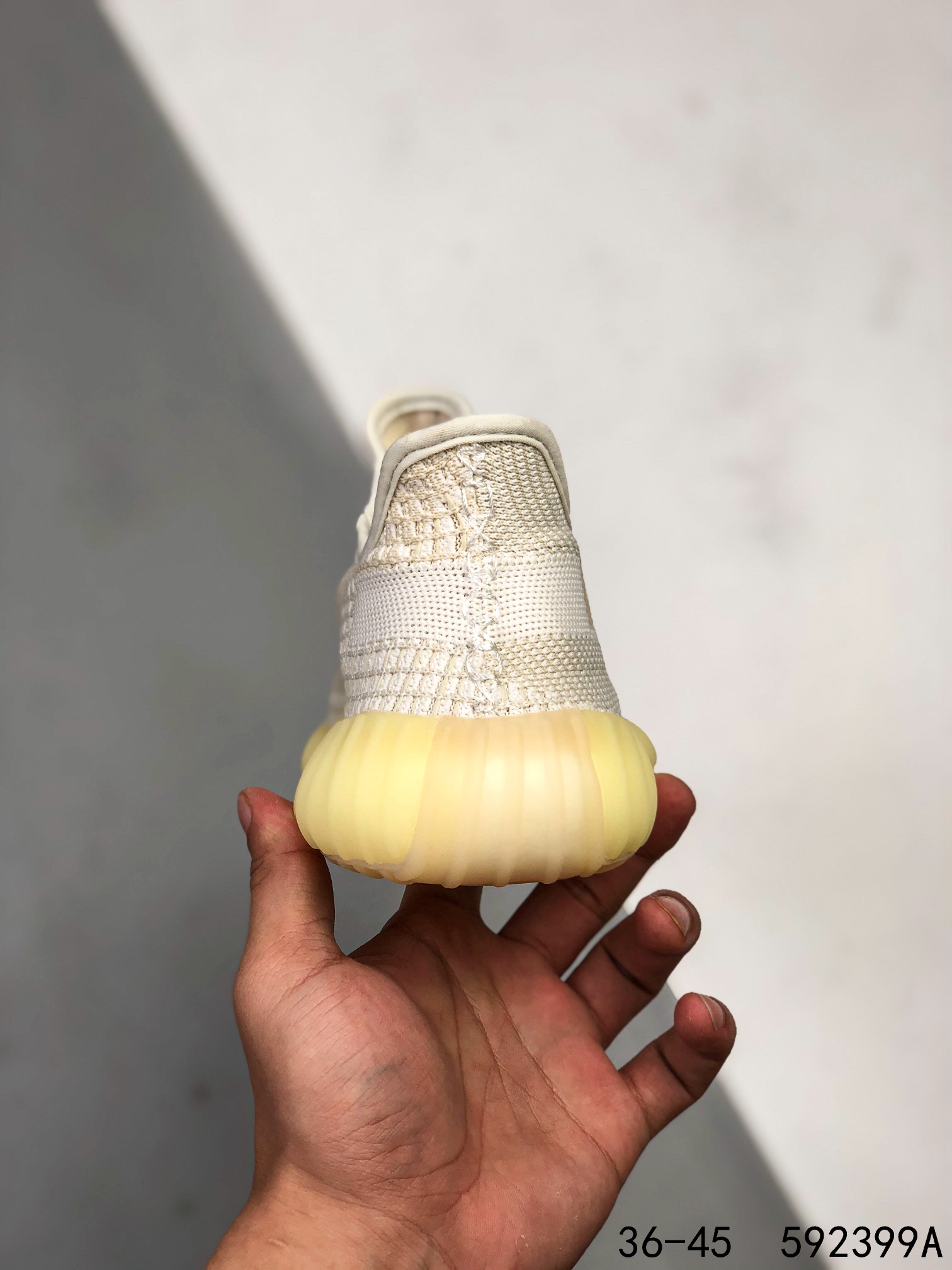 Yeezy 350 Boost 350 V2 Mens/Women Sneakers Shoes Pale Yellow 36 - 45