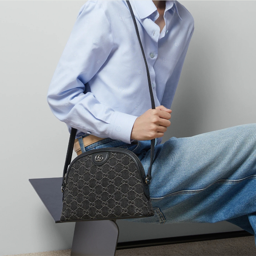 Gucci Kleine Ophidia GG Women Shoulder Bags 23.5*19*8cm