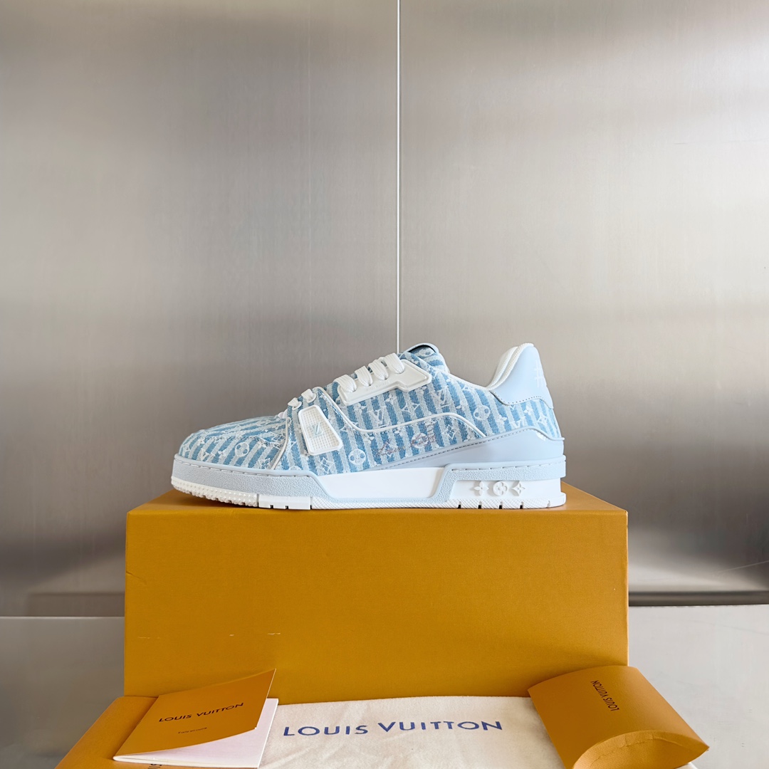 Louis Vuitton 2024New LV Trainer Sneaker Size 36-46